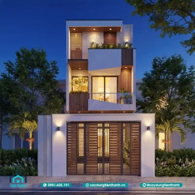 MẪU NHÀ MÁI THÁI ĐẸP xay nha 1 tret 1 lau gia re 7 400x400 - MẪU NHÀ MÁI THÁI ĐẸP