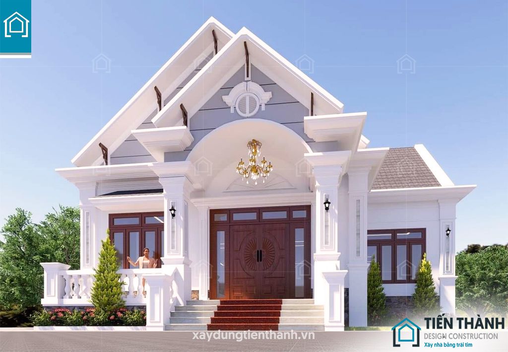 50+ Mẫu nhà có mái phong cách mái Thái Lan đơn giản, hiện đại