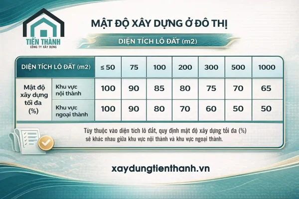 mat do xay dung nha pho nha o 600x400 - Mật độ xây dựng nhà phố nhà ở tính [ĐÚNG CHUẨN]