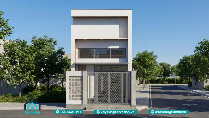 5x12 nha gac lung 2 phong ngu 1 2 11zon 711x400 - 5x12 Nhà Gác Lửng 2 Phòng Ngủ – Giải Pháp Nhà Ở Đẹp.