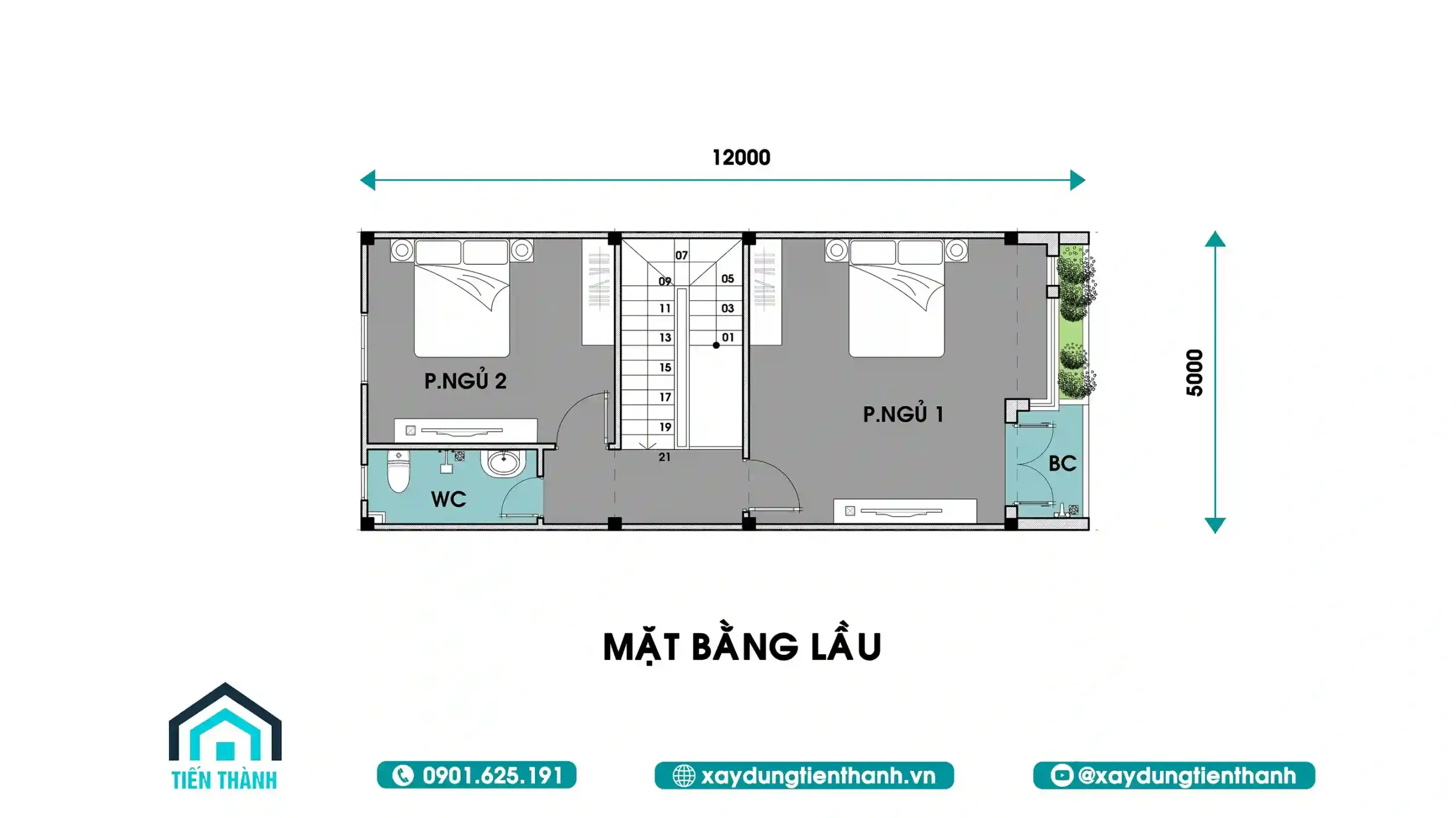 Mẫu Nhà 2 Tầng 5x12m Đẹp: Giải Pháp Kiến Trúc Tối Ưu mau nha 2 tang 5x12m dep 2 4 11zon scaled - Mẫu Nhà 2 Tầng 5x12m Đẹp: Giải Pháp Kiến Trúc Tối Ưu
