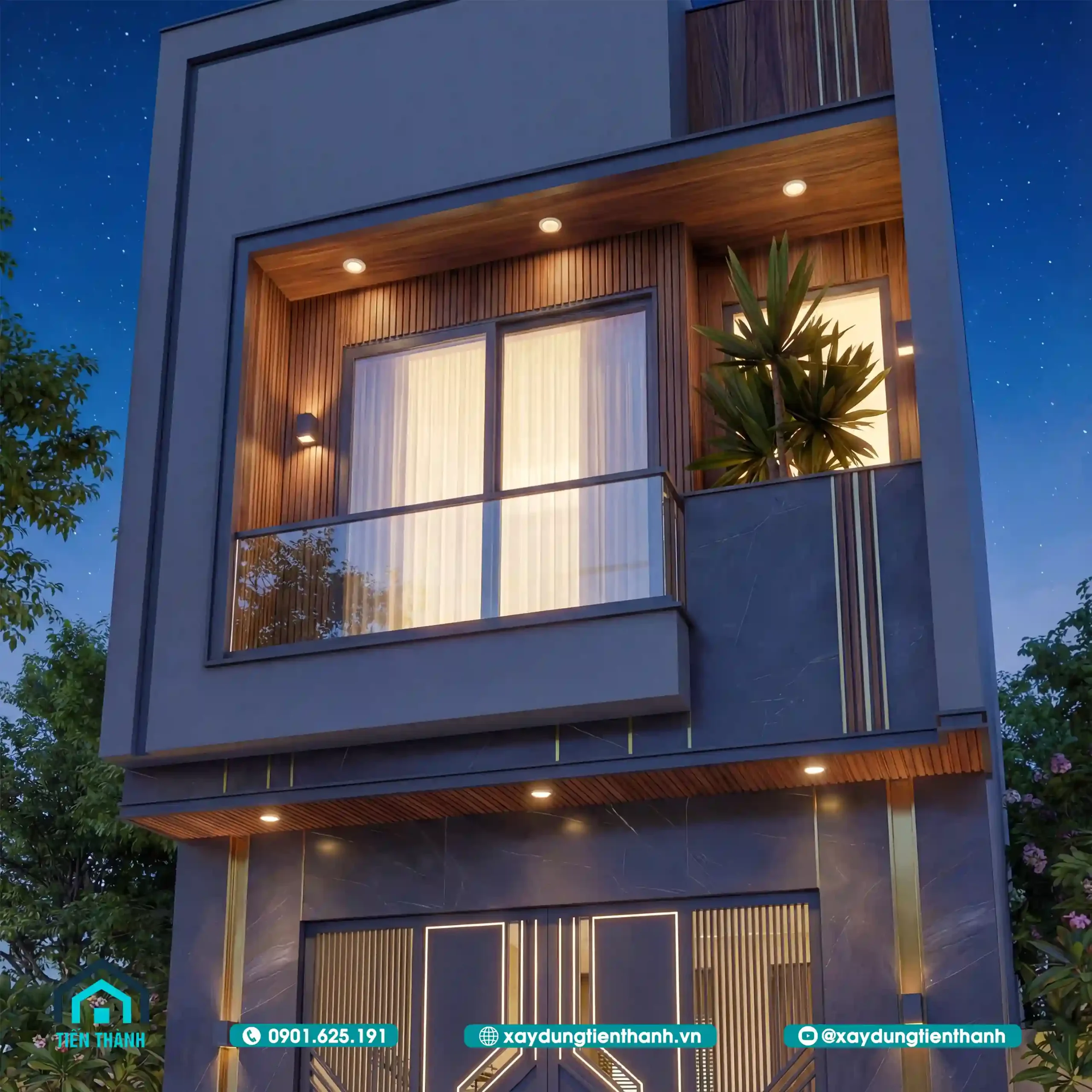 Mẫu Nhà Ống 5m 2 Tầng Đơn Giản Đẹp Kiến Trúc Tối Ưu mau nha ong 5m 2 tang don gian dep 7 scaled - Mẫu Nhà Ống 5m 2 Tầng Đơn Giản Đẹp Kiến Trúc Tối Ưu