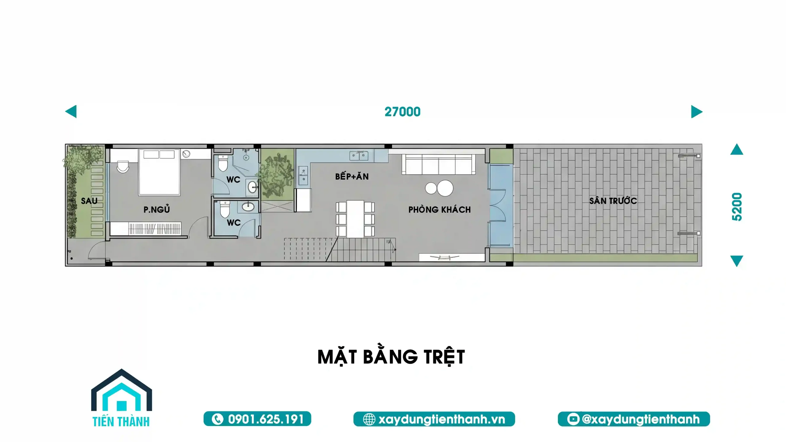 Mẫu Nhà Ống Đẹp 2 Tầng 5m: Kiến Trúc Hiện Đại mau nha ong dep 2 tang 5m 14 scaled - Mẫu Nhà Ống Đẹp 2 Tầng 5m: Kiến Trúc Hiện Đại