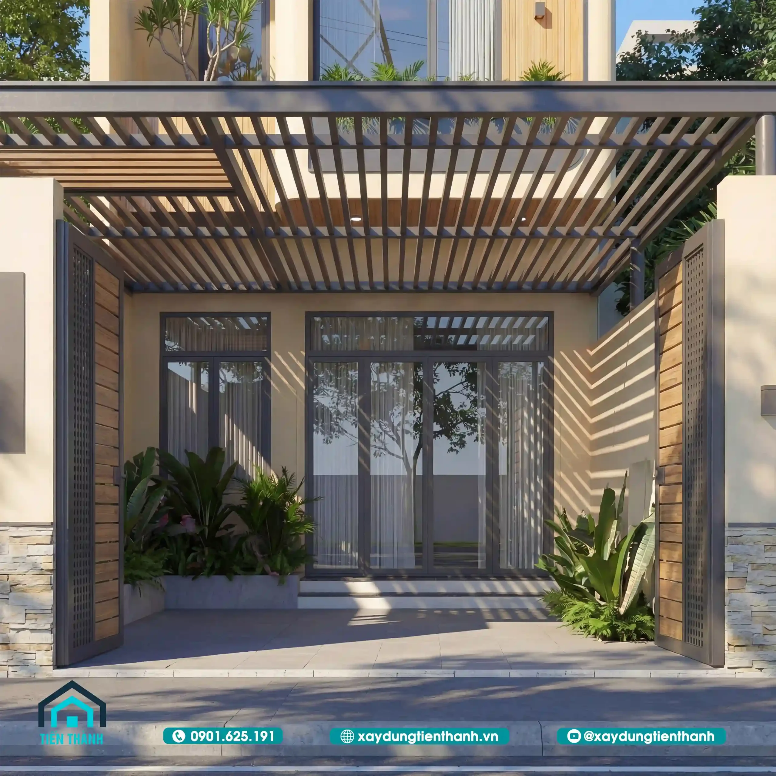 Mẫu Nhà Ống Đẹp 2 Tầng 5m: Kiến Trúc Hiện Đại mau nha ong dep 2 tang 5m 6 scaled - Mẫu Nhà Ống Đẹp 2 Tầng 5m: Kiến Trúc Hiện Đại