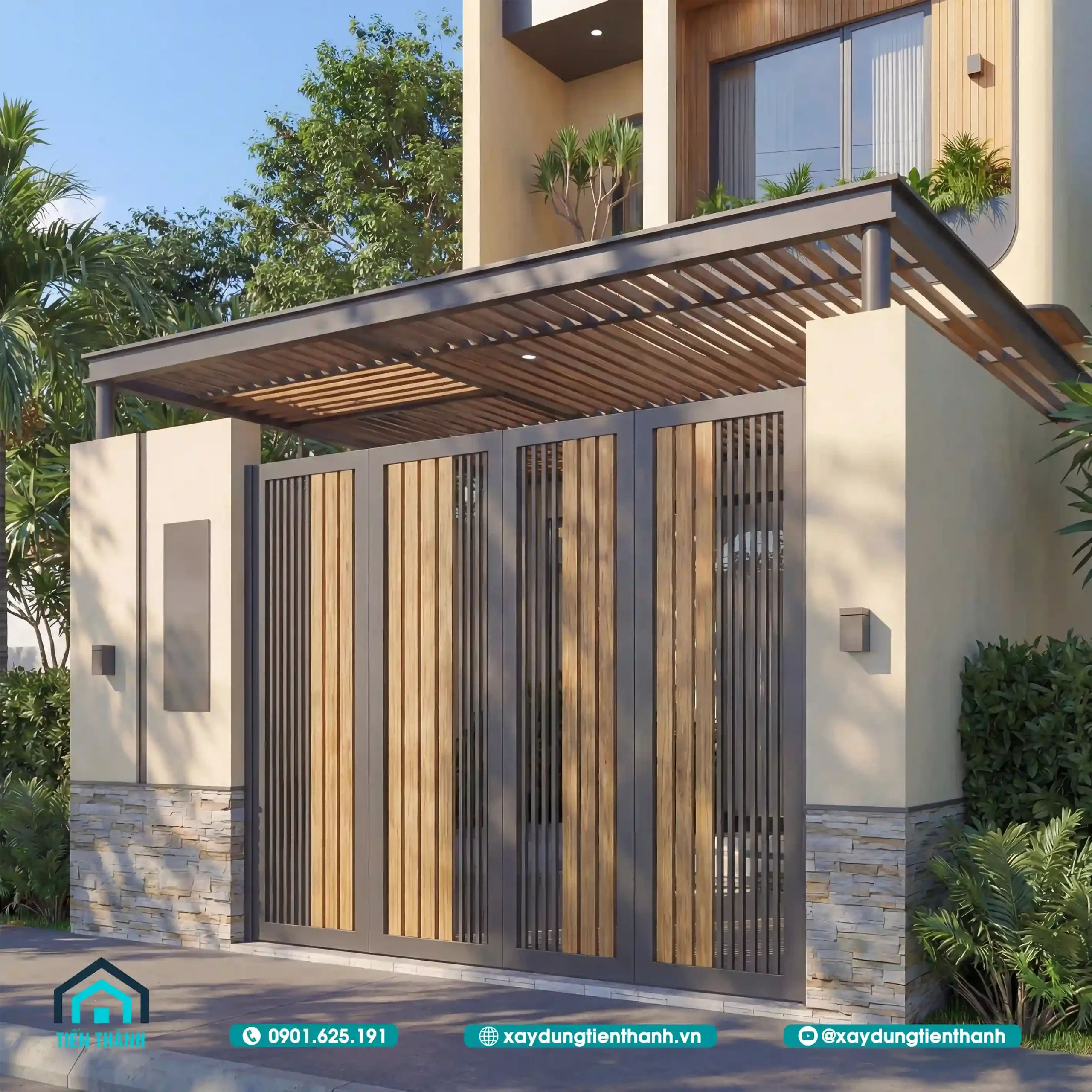 Mẫu Nhà Ống Đẹp 2 Tầng 5m: Kiến Trúc Hiện Đại mau nha ong dep 2 tang 5m 7 scaled - Mẫu Nhà Ống Đẹp 2 Tầng 5m: Kiến Trúc Hiện Đại