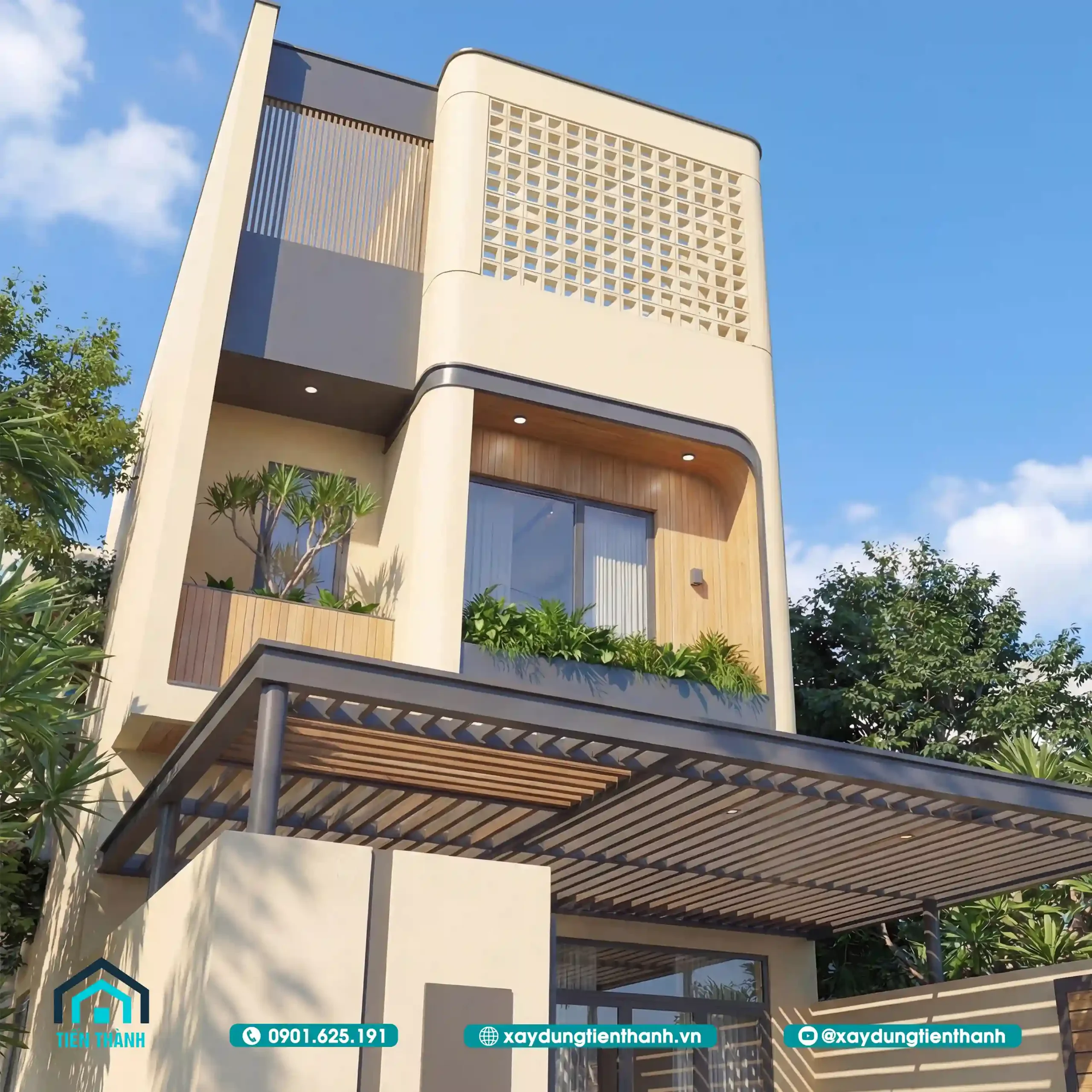 Mẫu Nhà Ống Đẹp 2 Tầng 5m: Kiến Trúc Hiện Đại mau nha ong dep 2 tang 5m 9 scaled - Mẫu Nhà Ống Đẹp 2 Tầng 5m: Kiến Trúc Hiện Đại