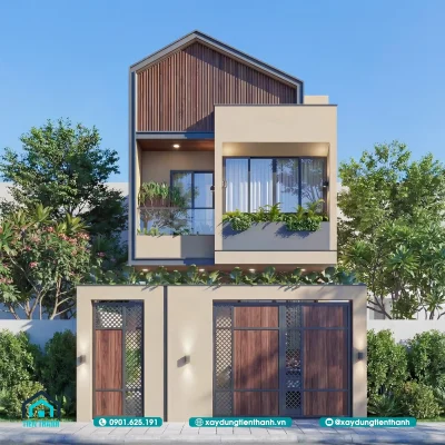 ngang 6m ban ve thiet ke nha 2 tang 6x20m 1 400x400 - Ngang 6m Bản Vẽ Thiết Kế Nhà 2 Tầng 6x20m Tối Ưu Thẩm Mỹ