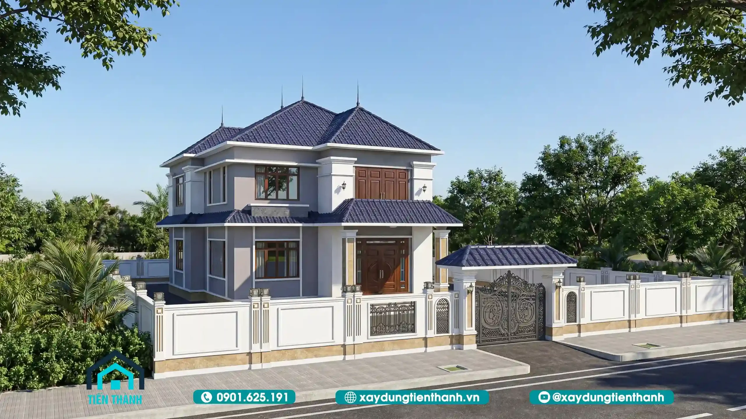 Nhà Mái Nhật 2 Tầng 5 Phòng Ngủ: Xu Hướng Thiết Kế Đẳng Cấp nha mai nhat 2 tang 5 phong ngu 5 scaled - Nhà Mái Nhật 2 Tầng 5 Phòng Ngủ: Xu Hướng Thiết Kế Đẳng Cấp