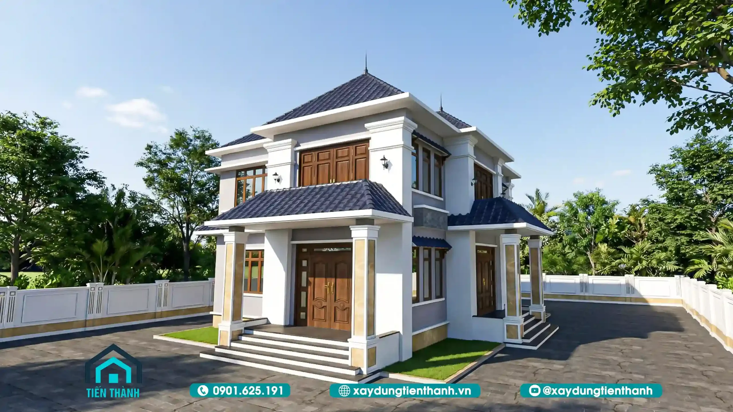 Nhà Mái Nhật 2 Tầng 5 Phòng Ngủ: Xu Hướng Thiết Kế Đẳng Cấp nha mai nhat 2 tang 5 phong ngu 7 scaled - Nhà Mái Nhật 2 Tầng 5 Phòng Ngủ: Xu Hướng Thiết Kế Đẳng Cấp