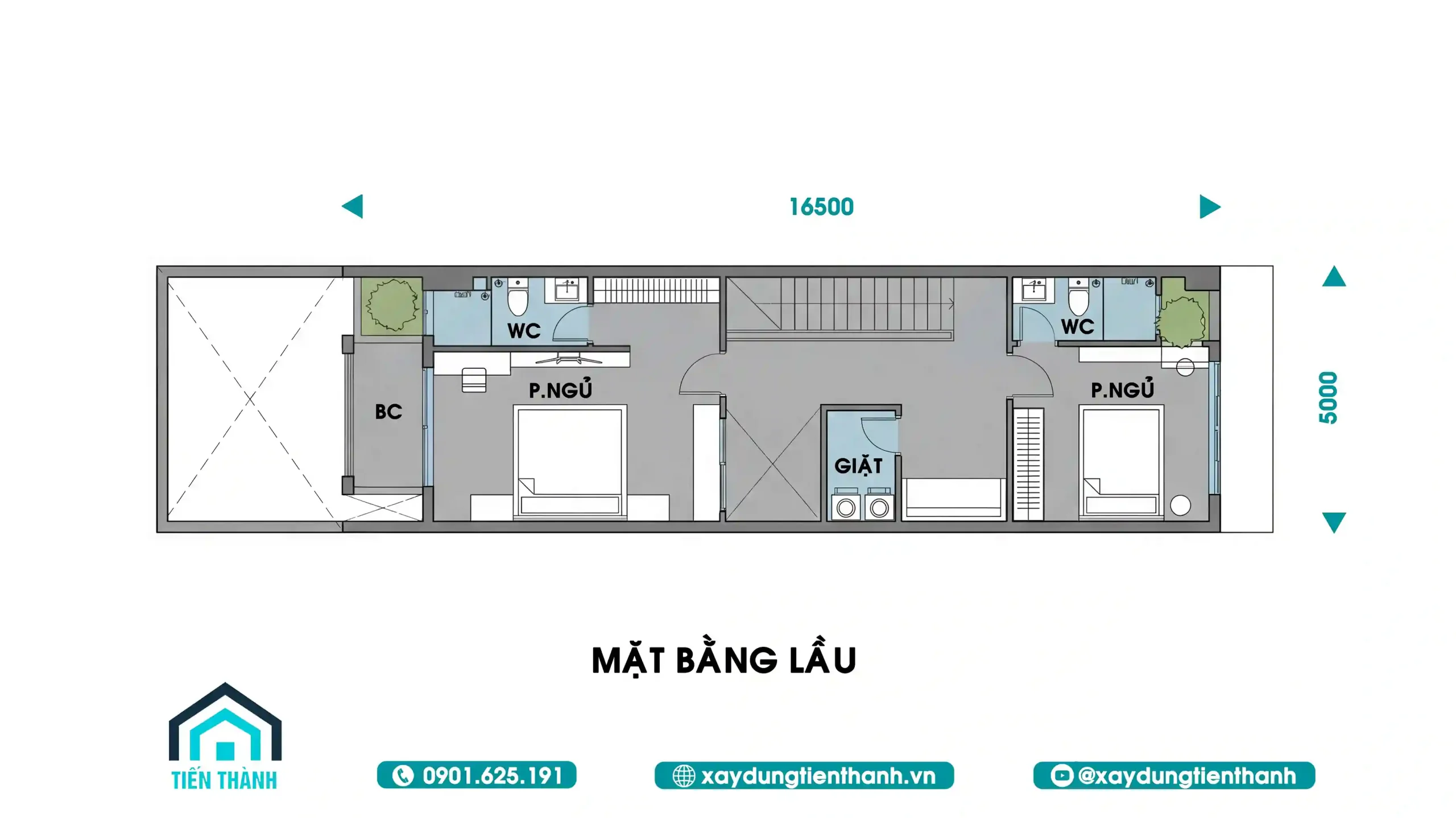 Phối Cảnh Mặt Tiền Nhà Phố 5m 2 Tầng: Tối Ưu Công Năng phoi canh mat tien nha pho 5m 2 tang 12 scaled - Phối Cảnh Mặt Tiền Nhà Phố 5m 2 Tầng: Tối Ưu Công Năng