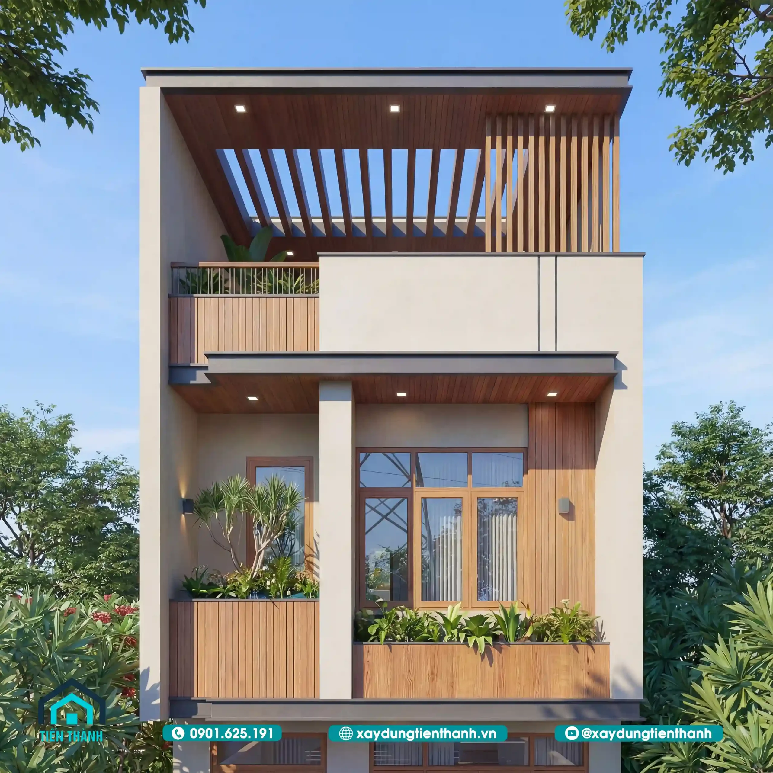 Thiết Kế Nhà 2 Tầng Đẹp: Giải PhápTối Ưu Diện tích 5,2x27m thiet ke nha 2 tang dep 4 scaled - Thiết Kế Nhà 2 Tầng Đẹp: Giải PhápTối Ưu Diện tích 5,2x27m