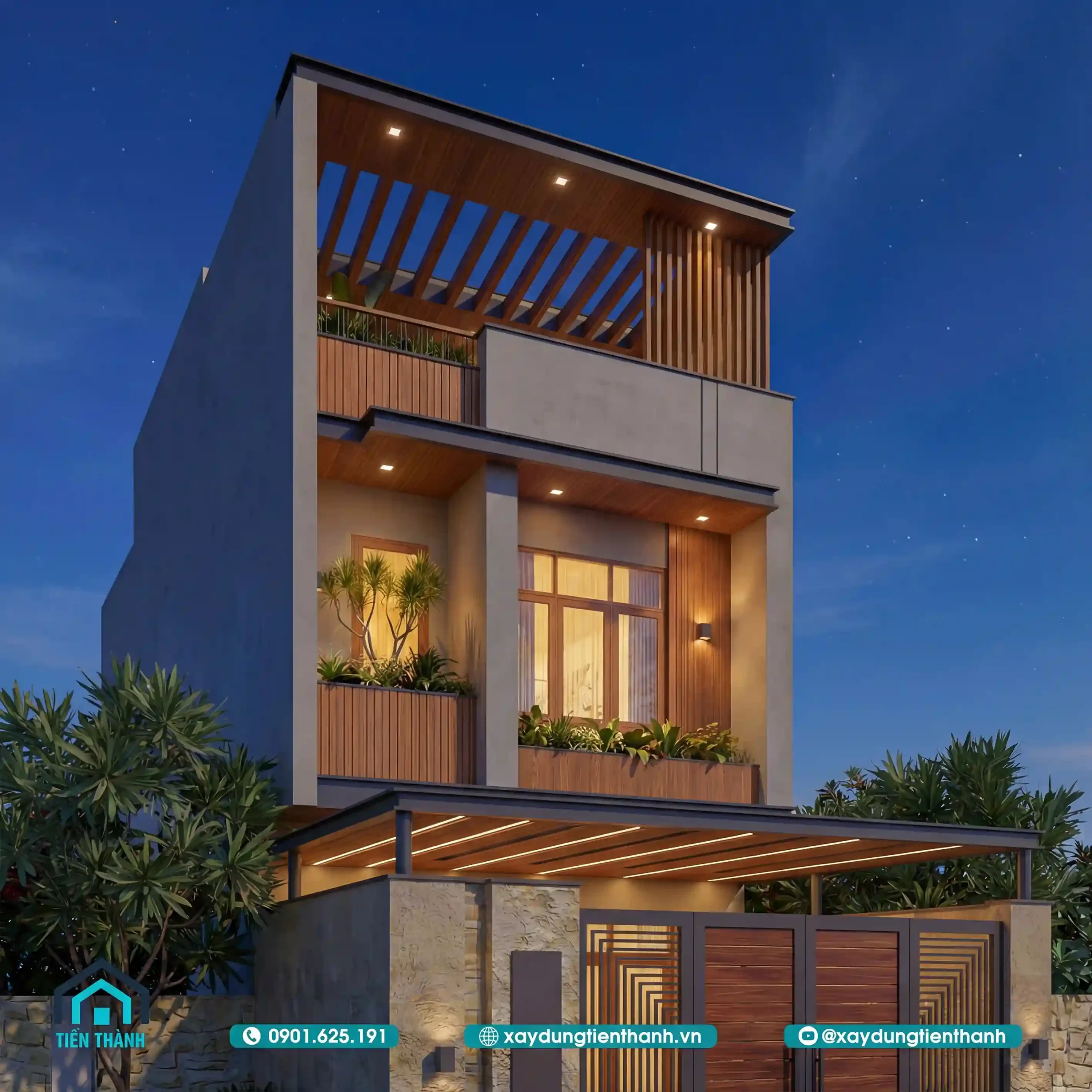 Thiết Kế Nhà 2 Tầng Đẹp: Giải PhápTối Ưu Diện tích 5,2x27m thiet ke nha 2 tang dep 7 scaled - Thiết Kế Nhà 2 Tầng Đẹp: Giải PhápTối Ưu Diện tích 5,2x27m