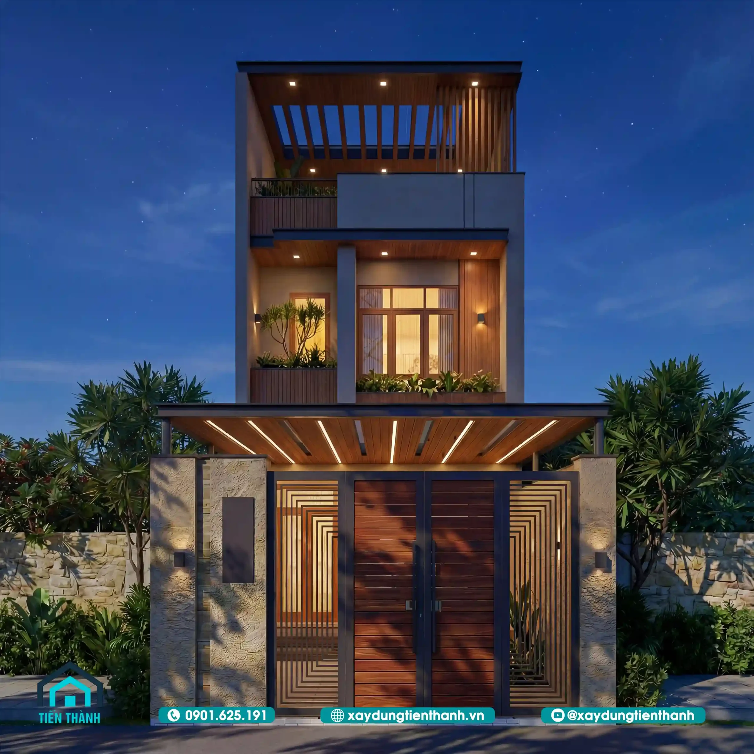 Thiết Kế Nhà 2 Tầng Đẹp: Giải PhápTối Ưu Diện tích 5,2x27m thiet ke nha 2 tang dep 8 scaled - Thiết Kế Nhà 2 Tầng Đẹp: Giải PhápTối Ưu Diện tích 5,2x27m