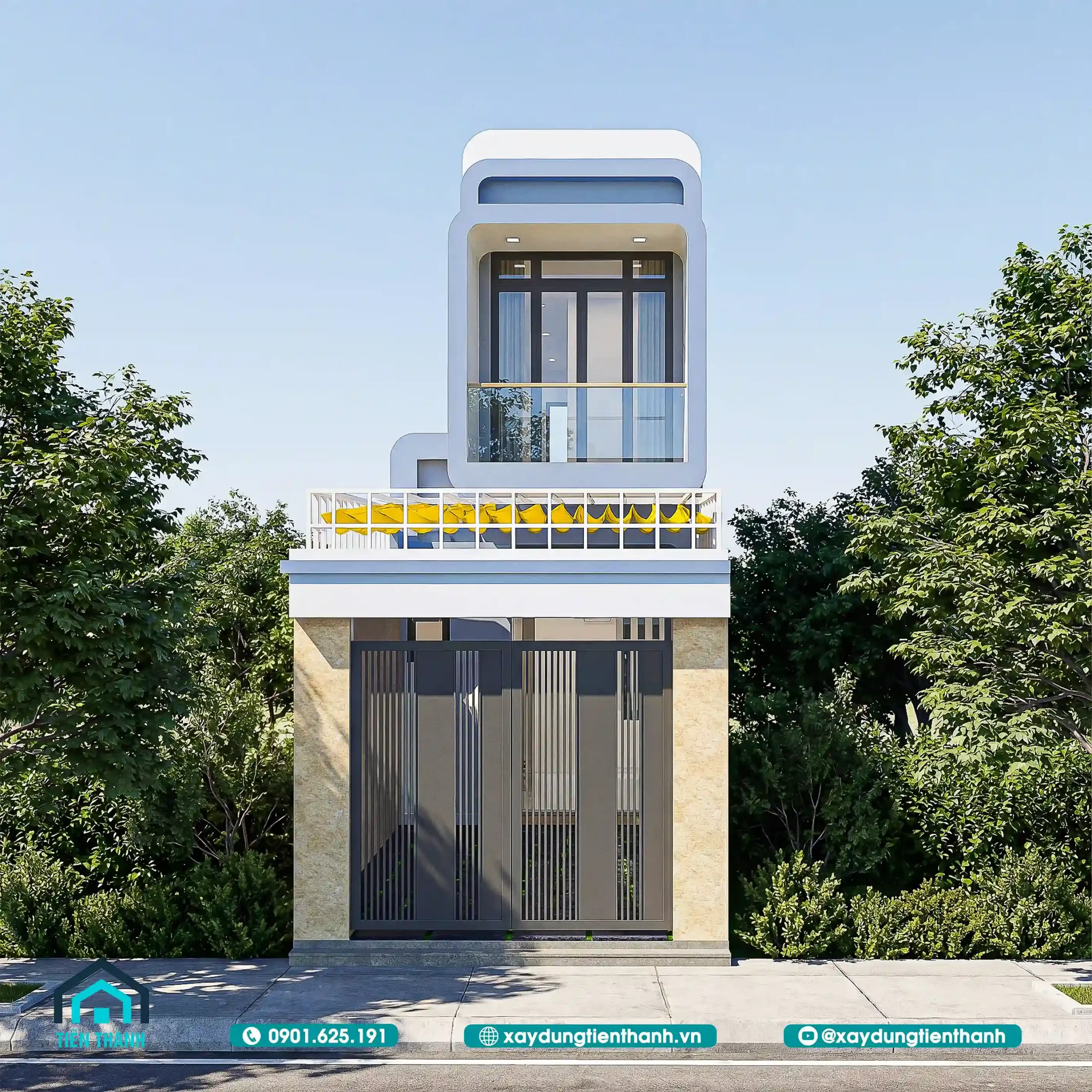 Thiết Kế Nhà 3.5m x 18m 2 tầng: Tối Ưu Cho Diện Tích Nhỏ thiet ke nha 3.5mx18m 4 24 11zon scaled - Thiết Kế Nhà 3.5m x 18m 2 tầng: Tối Ưu Cho Diện Tích Nhỏ