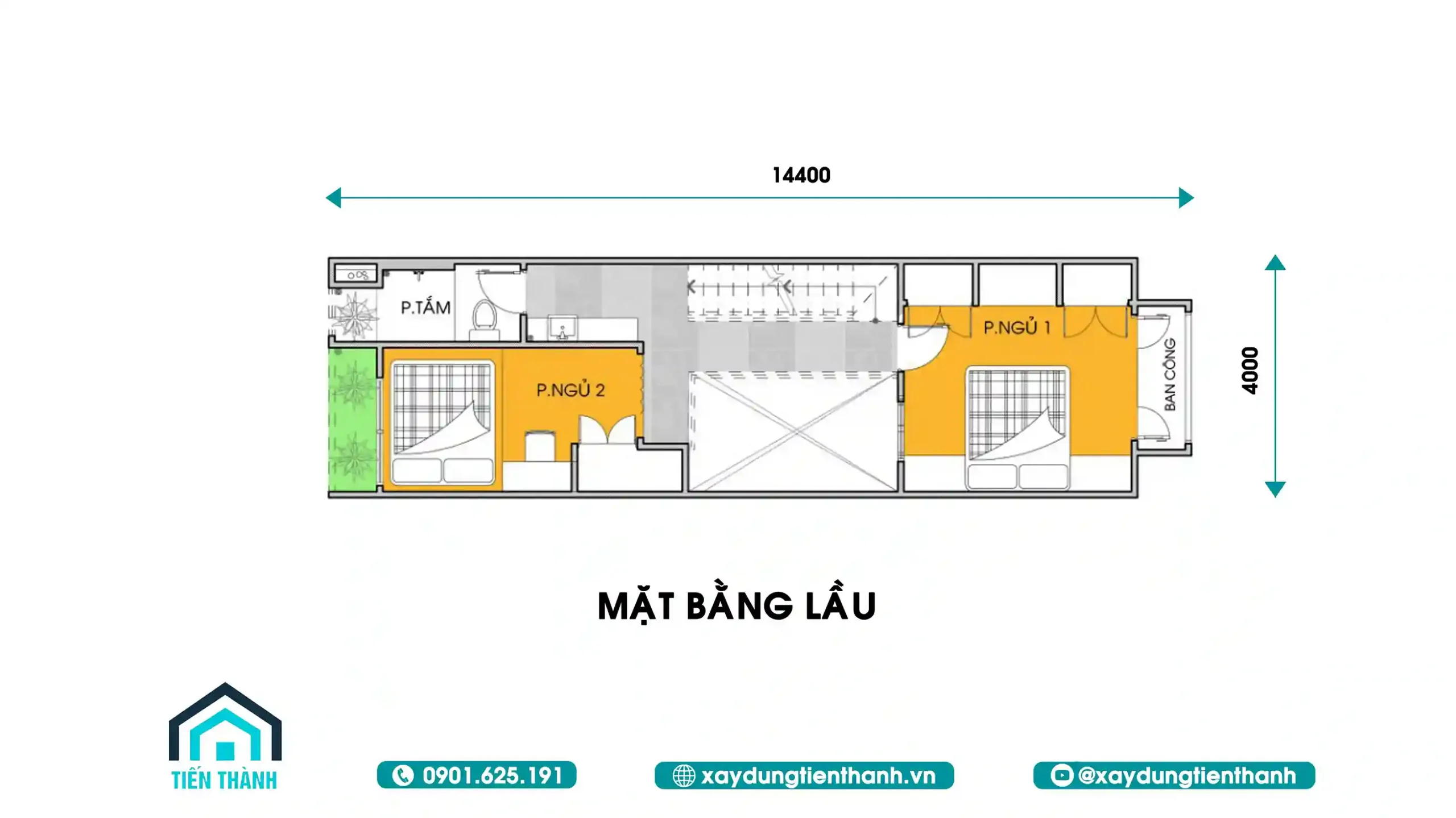 Thiết Kế Nhà Ống 2 Tầng 1 Tum 4x17 – Giải Pháp Hoàn Hảo thiet ke nha ong 2 tang 1 tum 4x17m 16 scaled - Thiết Kế Nhà Ống 2 Tầng 1 Tum 4x17 – Giải Pháp Hoàn Hảo