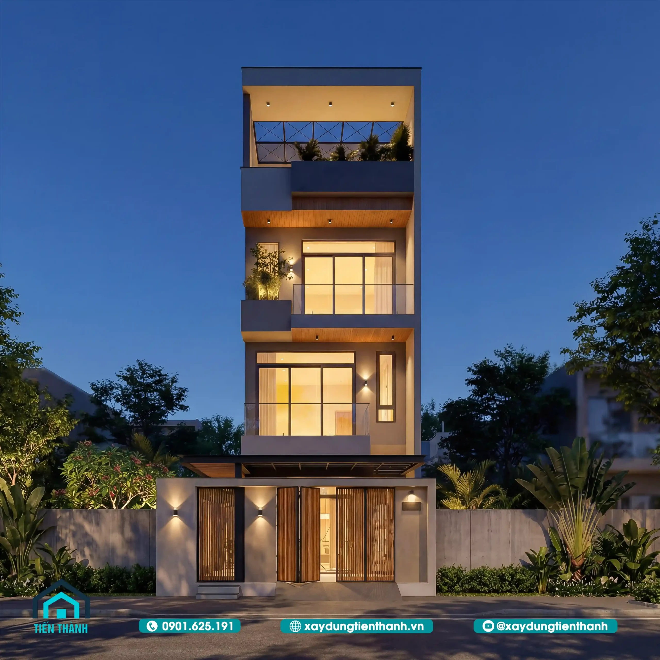 Bản Vẽ Nhà 4 Tầng Hiện Đại: Tối Ưu Diện Tích 7x15m ban ve nha 4 tang 12 scaled - Bản Vẽ Nhà 4 Tầng Hiện Đại: Tối Ưu Diện Tích 7x15m