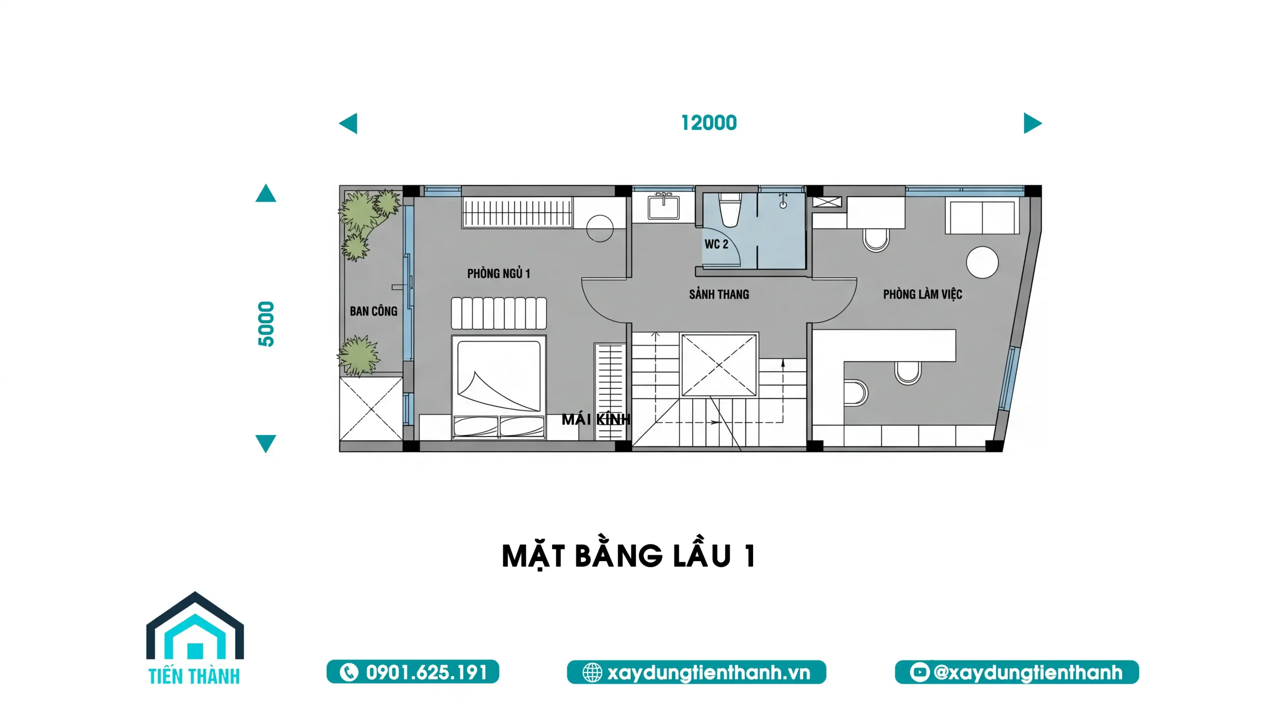 Bản Vẽ Nhà 4 Tầng Hiện Đại: Tối Ưu Diện Tích 7x15m ban ve nha 4 tang 2 scaled - Bản Vẽ Nhà 4 Tầng Hiện Đại: Tối Ưu Diện Tích 7x15m