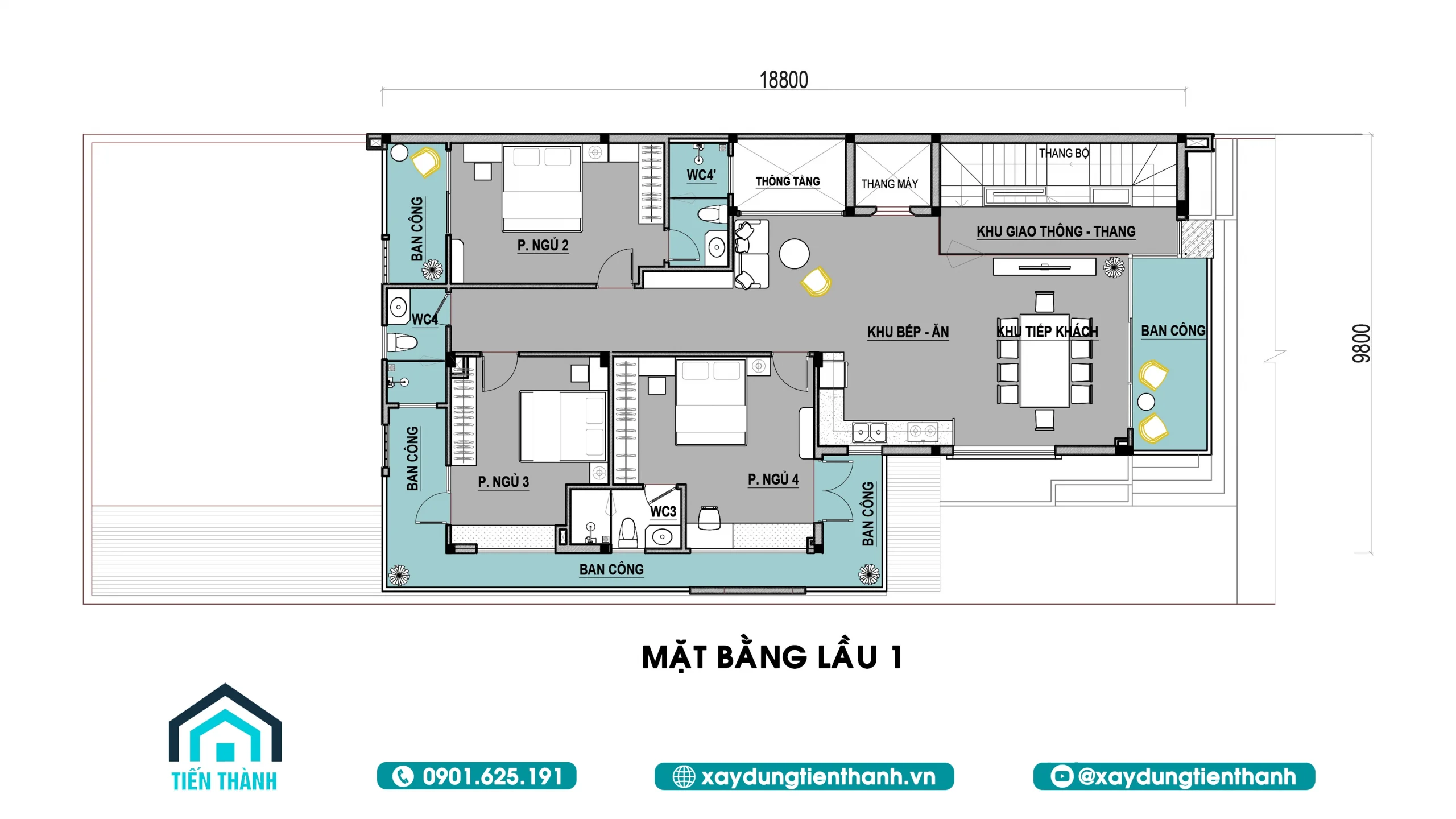 Biệt Thự Hiện Đại 3 Tầng: Xu Hướng Thiết Kế Và Thi Công Trọn Gói biet thu hien dai 3 tang 2 scaled - Biệt Thự Hiện Đại 3 Tầng: Xu Hướng Thiết Kế Và Thi Công Trọn Gói