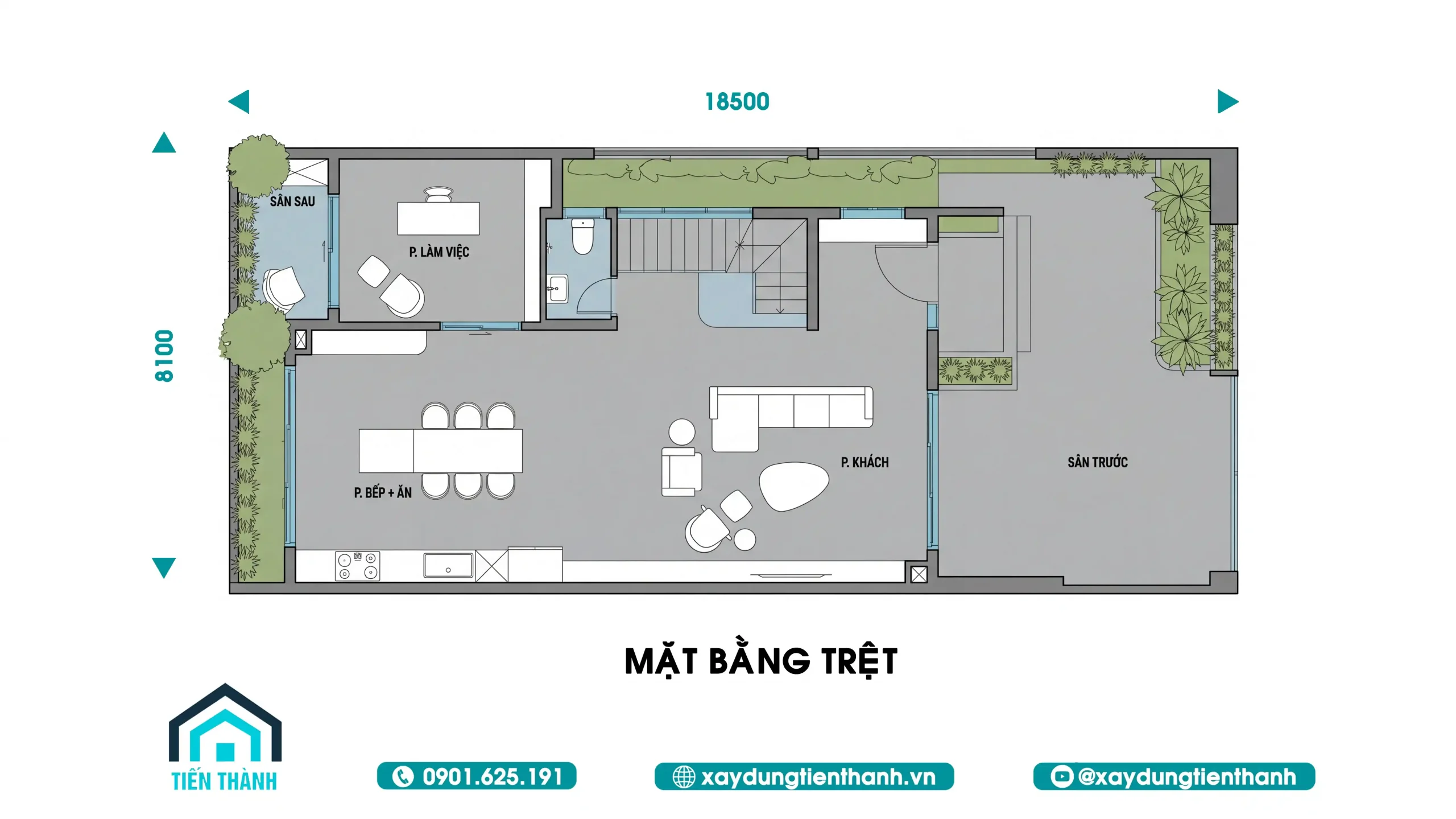 Mẫu Nhà 3 Tầng Mặt Tiền 8m Hiện Đại: Xu Hướng Kiến Trúc mau nha 3 tang mat tien 8m hien dai 1 scaled - Mẫu Nhà 3 Tầng Mặt Tiền 8m Hiện Đại: Xu Hướng Kiến Trúc