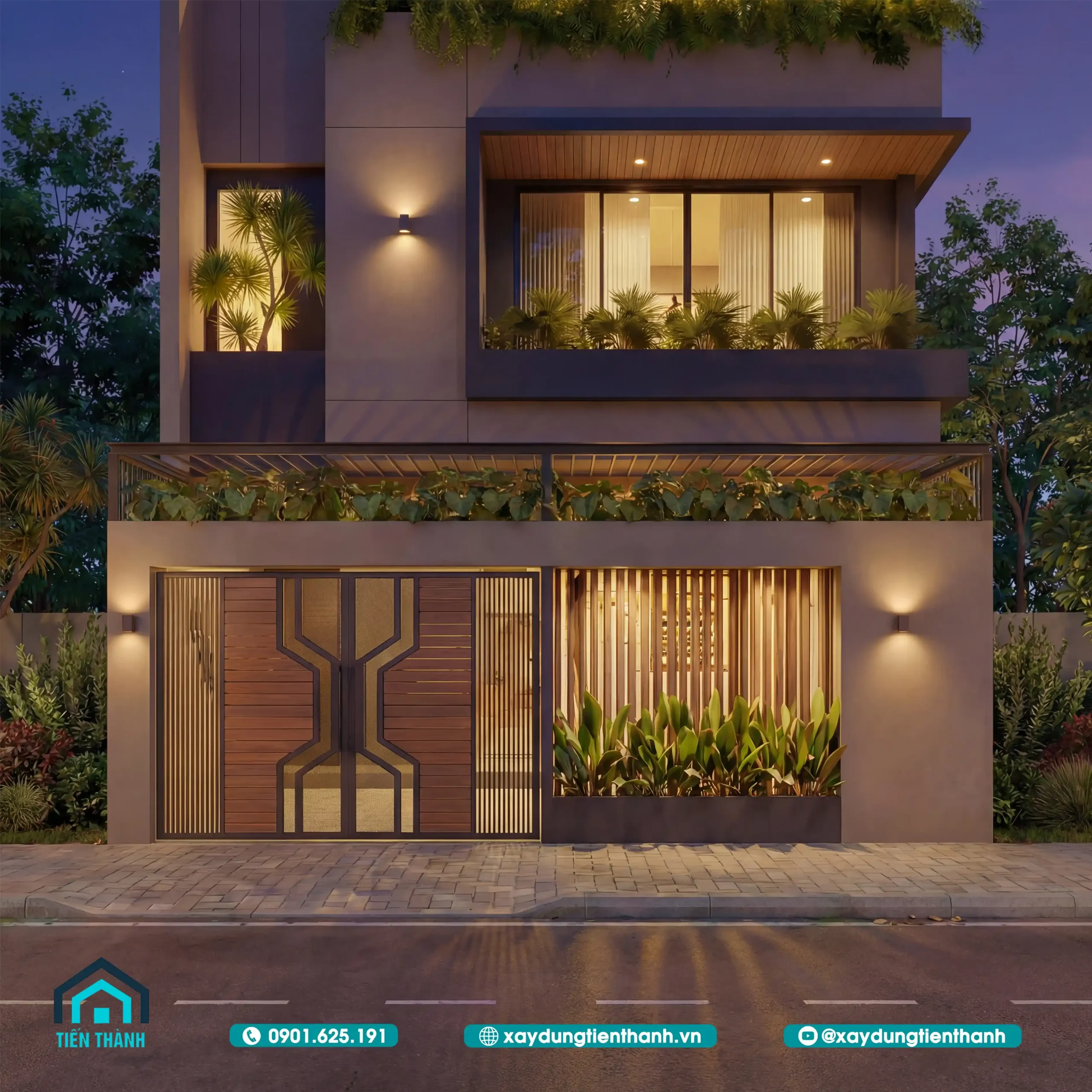 Mẫu Nhà 3 Tầng Mặt Tiền 8m Hiện Đại: Xu Hướng Kiến Trúc mau nha 3 tang mat tien 8m hien dai 12 scaled - Mẫu Nhà 3 Tầng Mặt Tiền 8m Hiện Đại: Xu Hướng Kiến Trúc