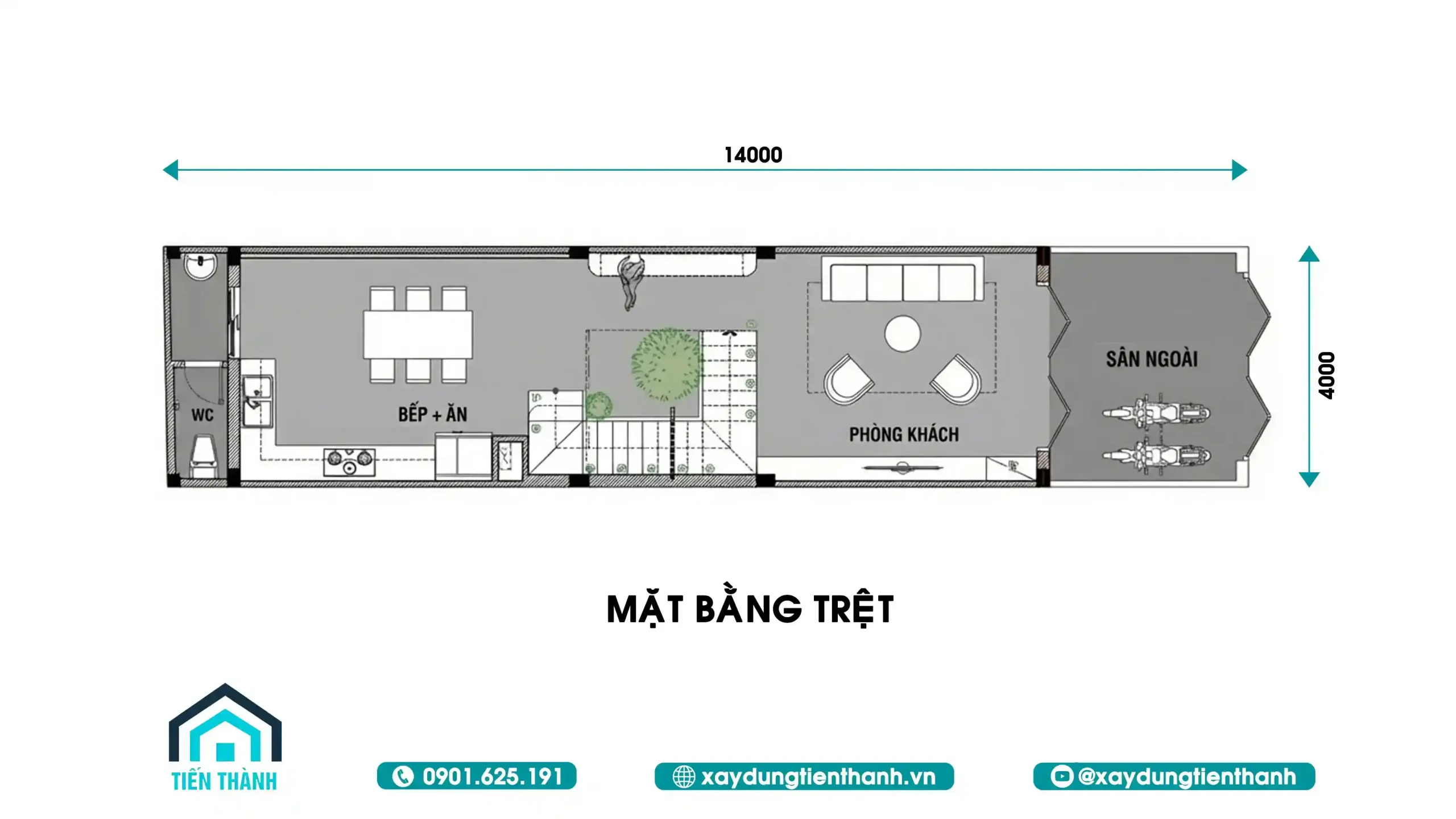 Mẫu Nhà 4 Tầng Đẹp 4x14m Giải Pháp Kiến Trúc Hoàn Hảo mau nha 4 tang dep 1 scaled - Mẫu Nhà 4 Tầng Đẹp 4x14m Giải Pháp Kiến Trúc Hoàn Hảo