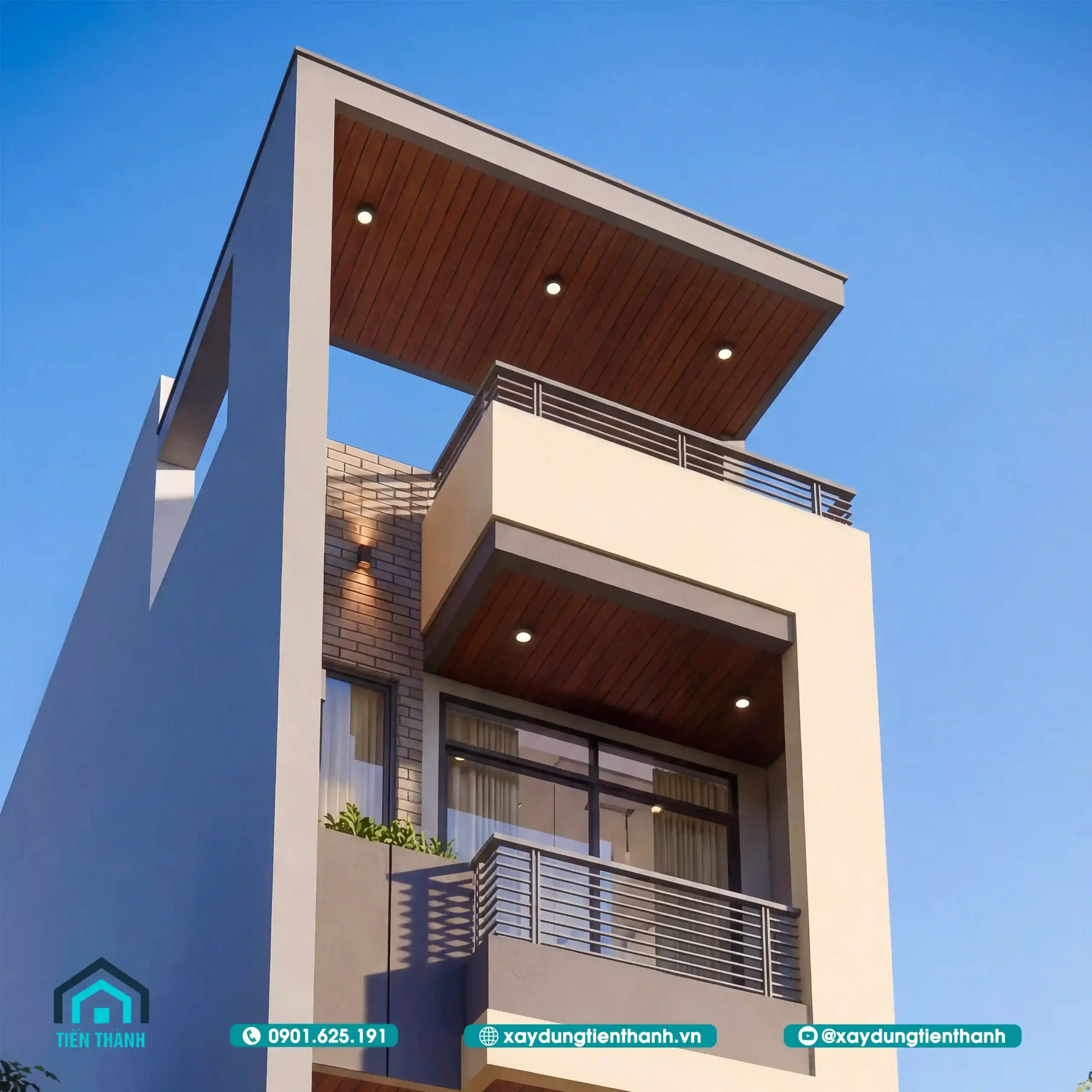 Mẫu Nhà 4 Tầng Đẹp 4x14m Giải Pháp Kiến Trúc Hoàn Hảo mau nha 4 tang dep 11 scaled - Mẫu Nhà 4 Tầng Đẹp 4x14m Giải Pháp Kiến Trúc Hoàn Hảo