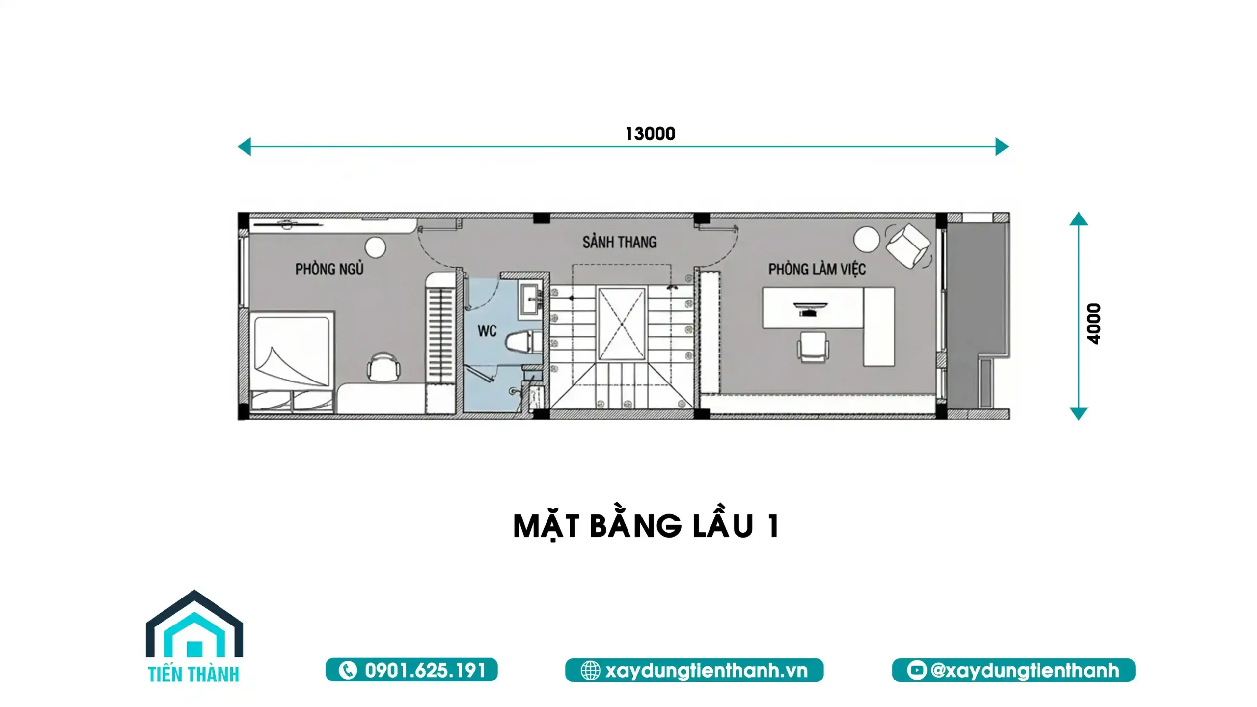 Mẫu Nhà 4 Tầng Đẹp 4x14m Giải Pháp Kiến Trúc Hoàn Hảo mau nha 4 tang dep 2 scaled - Mẫu Nhà 4 Tầng Đẹp 4x14m Giải Pháp Kiến Trúc Hoàn Hảo