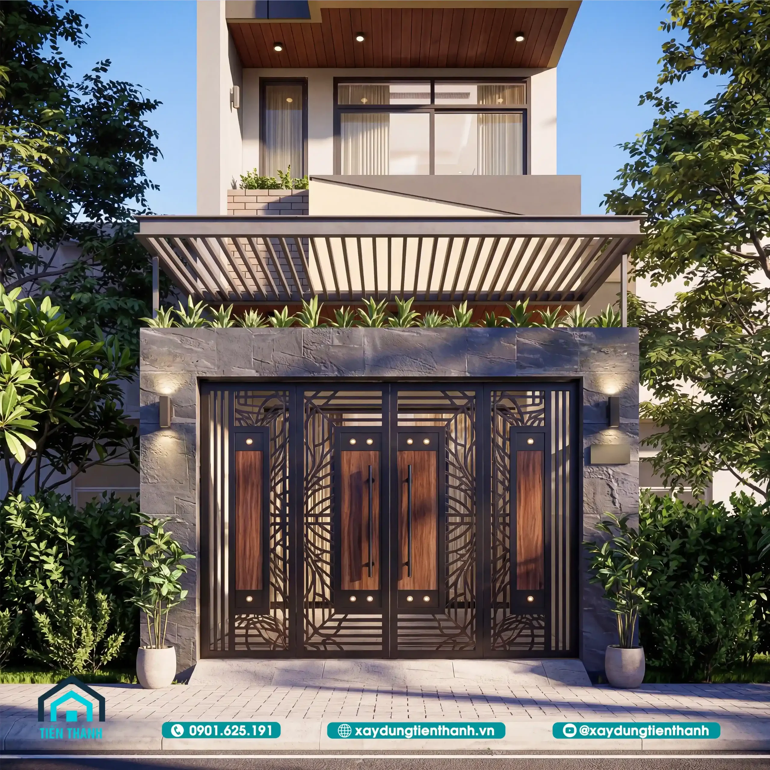 Mẫu Nhà 4 Tầng Đẹp 4x14m Giải Pháp Kiến Trúc Hoàn Hảo mau nha 4 tang dep 9 scaled - Mẫu Nhà 4 Tầng Đẹp 4x14m Giải Pháp Kiến Trúc Hoàn Hảo