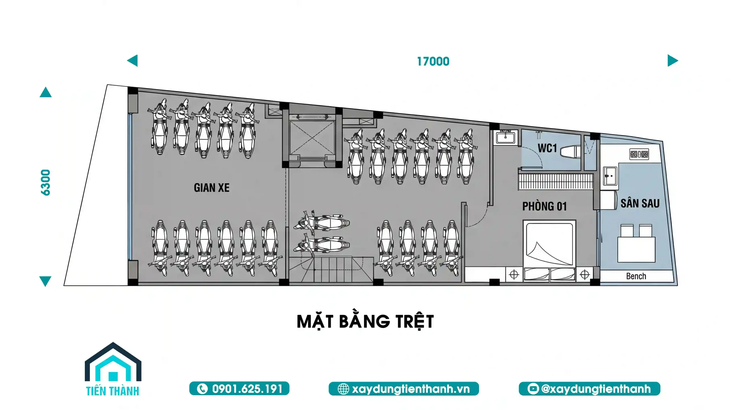 Mẫu Nhà 4 Tầng Hiện Đại: Giải Pháp Kiến Trúc Mặt tiền 6m3 mau nha 4 tang hien dai 10 scaled - Mẫu Nhà 4 Tầng Hiện Đại: Giải Pháp Kiến Trúc Mặt tiền 6m3