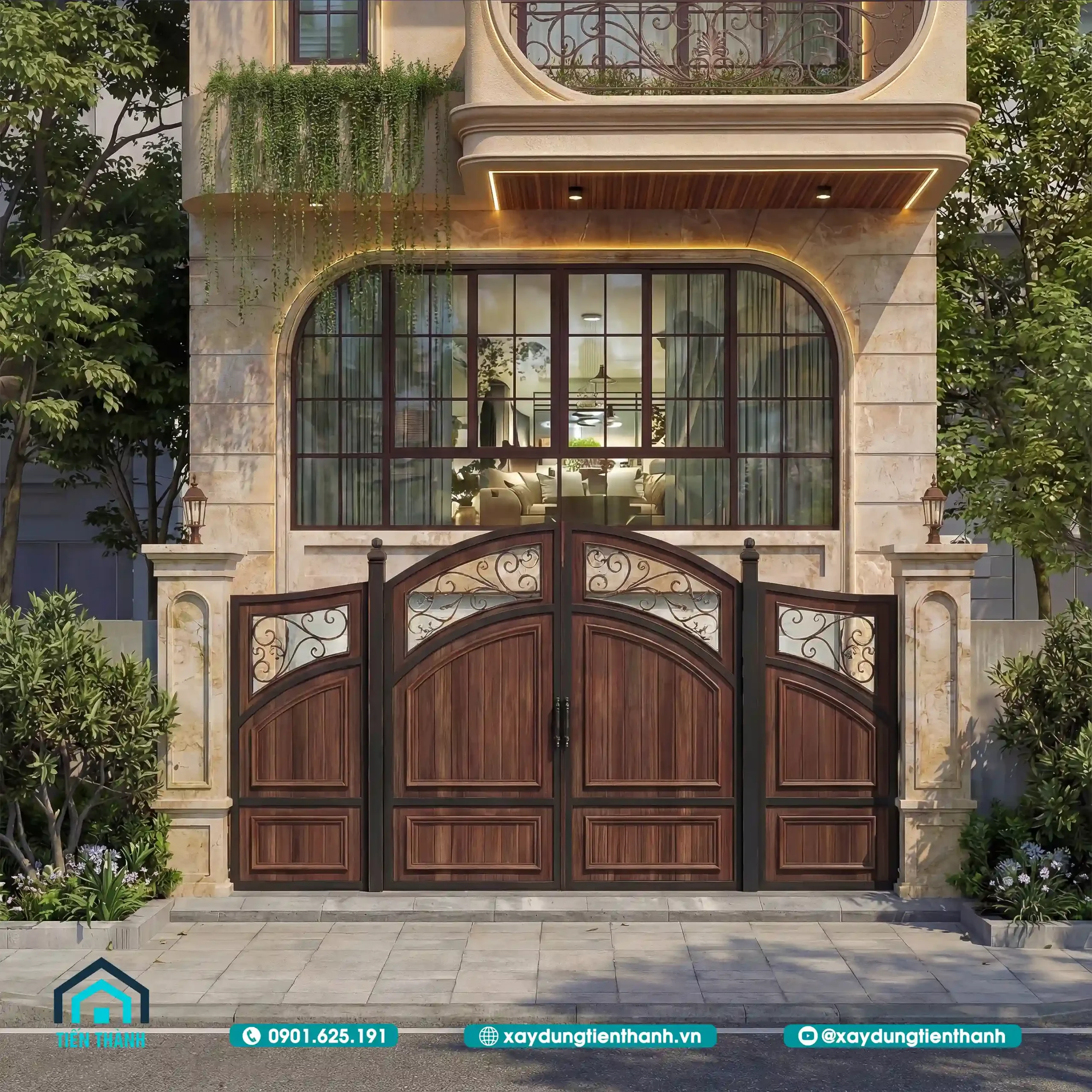 Mẫu Nhà 4 Tầng Hiện Đại: Giải Pháp Kiến Trúc Mặt tiền 6m3 mau nha 4 tang hien dai 4 scaled - Mẫu Nhà 4 Tầng Hiện Đại: Giải Pháp Kiến Trúc Mặt tiền 6m3