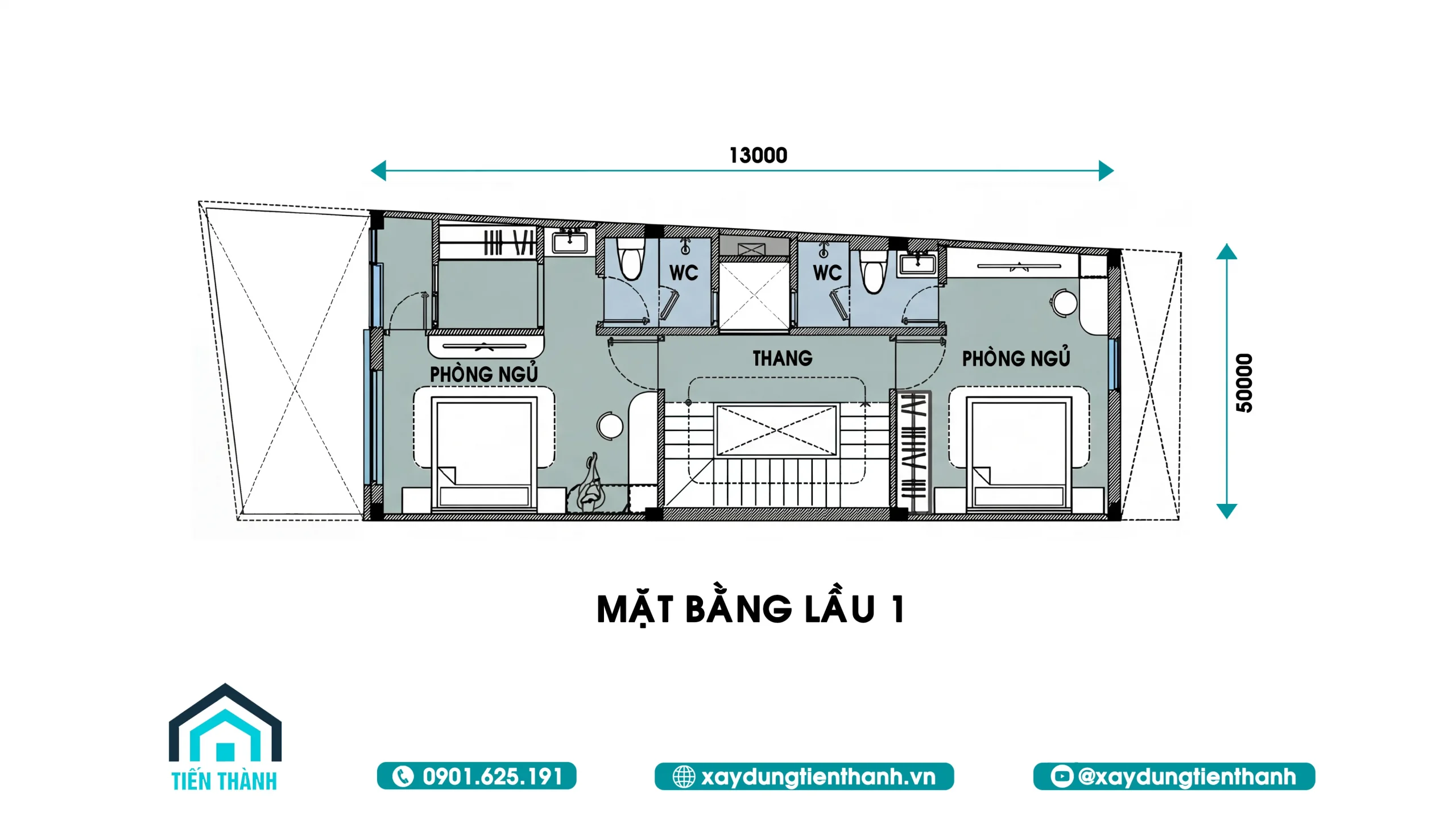 Mẫu Nhà 5x18m 3 Tầng Đẹp Hiện Đại Thiết Kế Tối Ưu Công Năng mau nha 5x18m 3 tang 2 scaled - Mẫu Nhà 5x18m 3 Tầng Đẹp Hiện Đại Thiết Kế Tối Ưu Công Năng