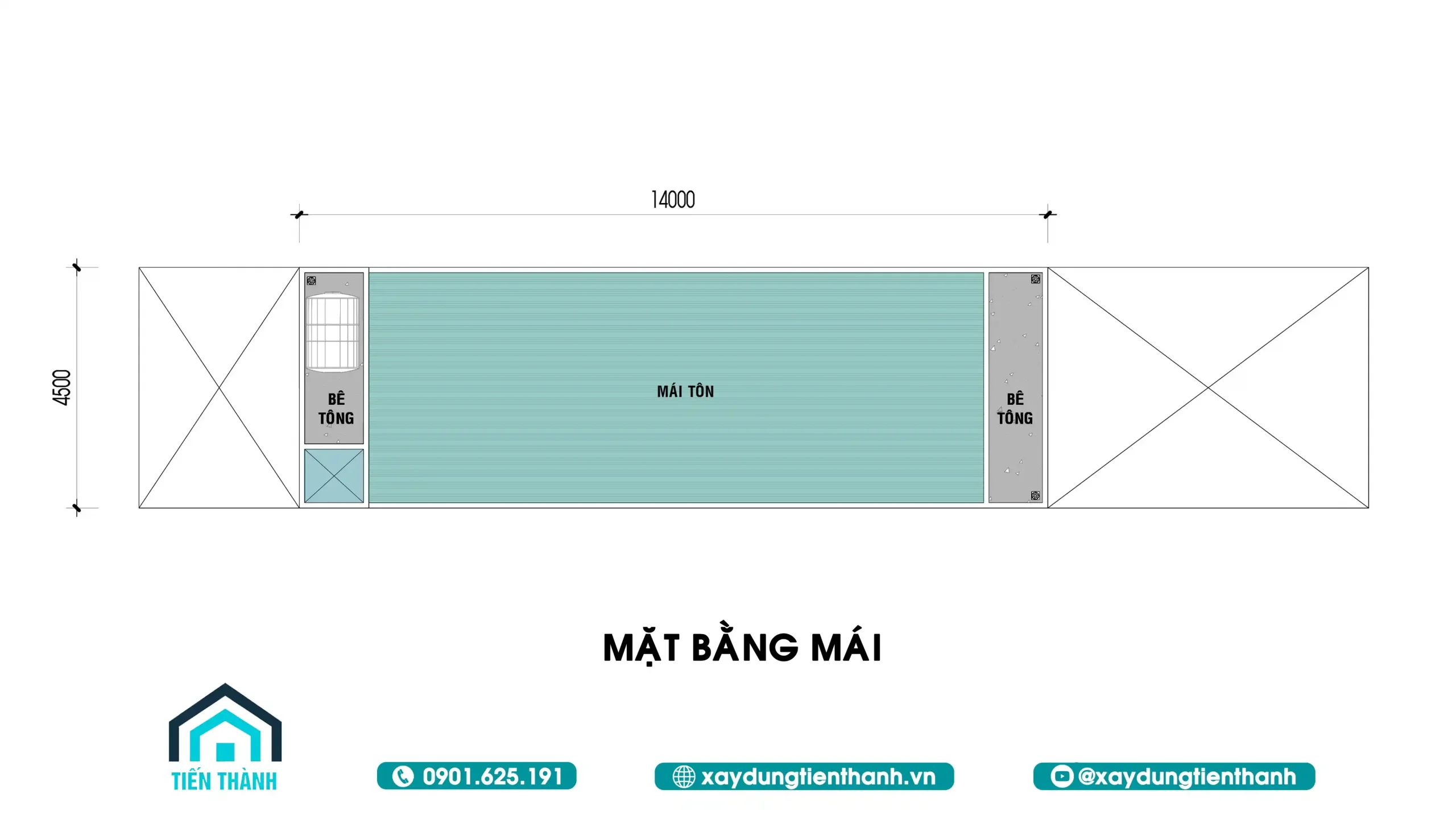 Mẫu Nhà Cấp 4 Gác Lửng Ngang 4,5m: Cho Không Gian Nhỏ mau nha cap 4 gac lung ngang 45m 3 scaled - Mẫu Nhà Cấp 4 Gác Lửng Ngang 4,5m: Cho Không Gian Nhỏ