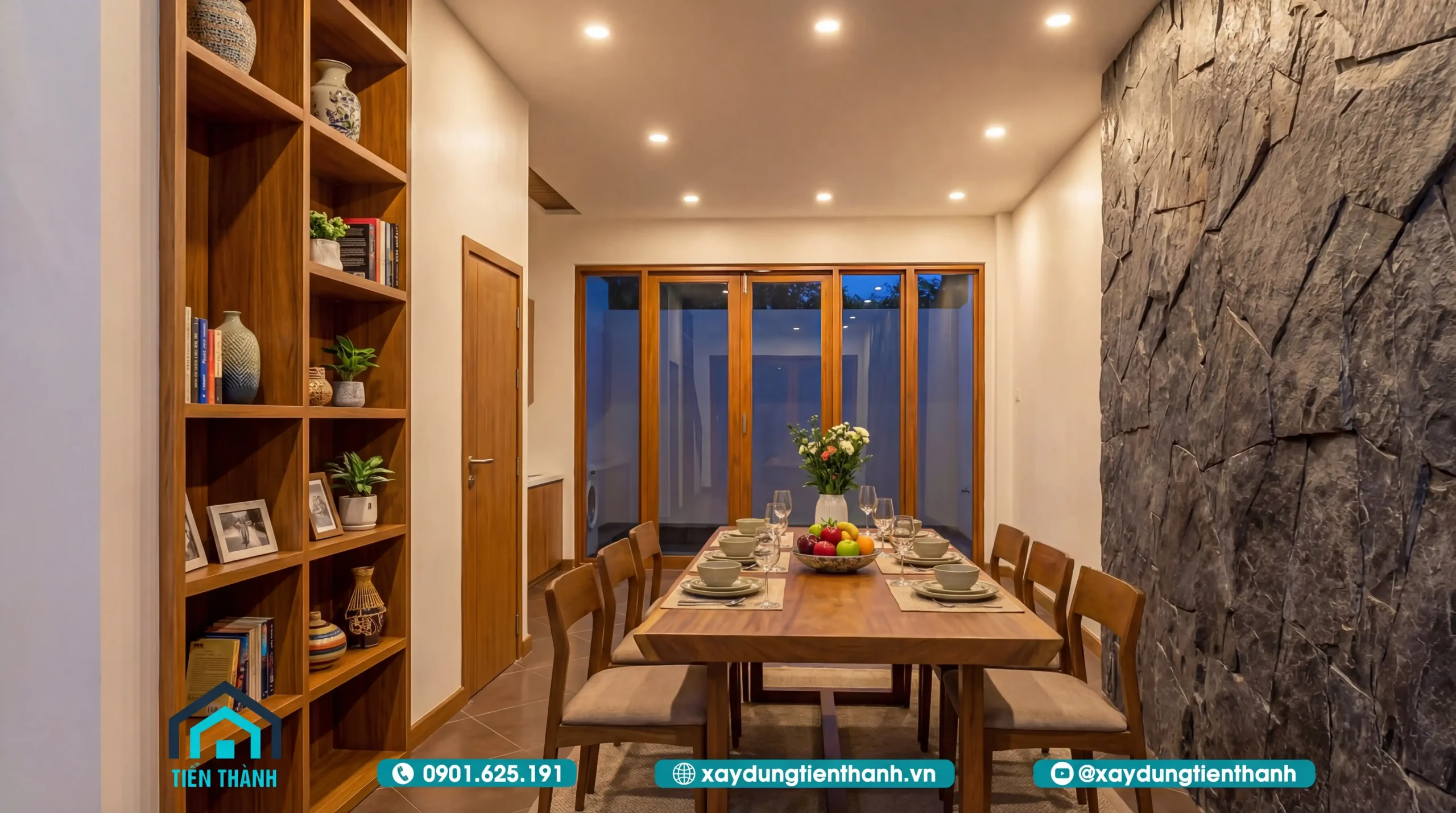 Mẫu Nhà Cấp 4 Gác Lửng Ngang 4,5m: Cho Không Gian Nhỏ mau nha cap 4 gac lung ngang 45m 9 scaled - Mẫu Nhà Cấp 4 Gác Lửng Ngang 4,5m: Cho Không Gian Nhỏ