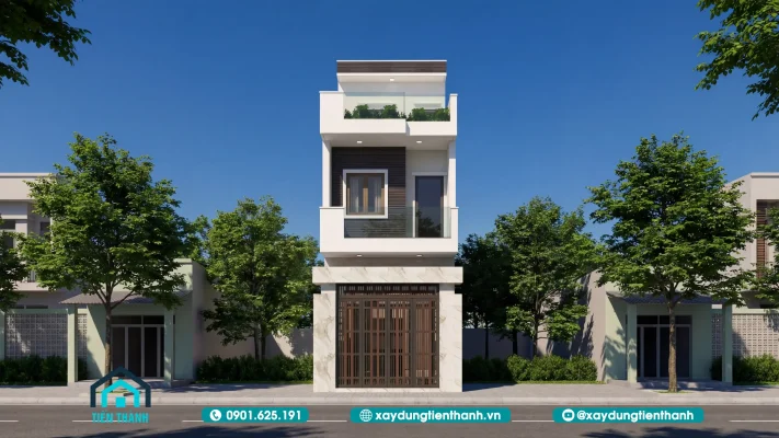 mau nha ong 4x15 3 tang 1 1 11zon 711x400 - Mẫu Nhà Ống 4x15 3 Tầng – Giải Pháp Thiết Kế Nhà Đẹp