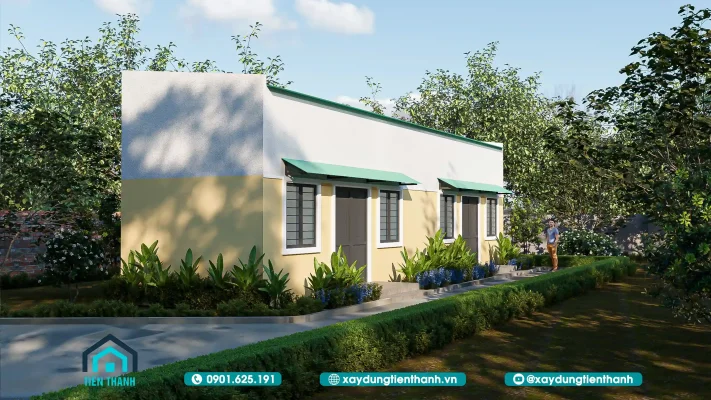 mau nha tro cap 4 gia dinh 4 711x400 - Mẫu Nhà Trọ Cấp 4 Gia Đình: Sống Tiện Nghi Và Tiết Kiệm