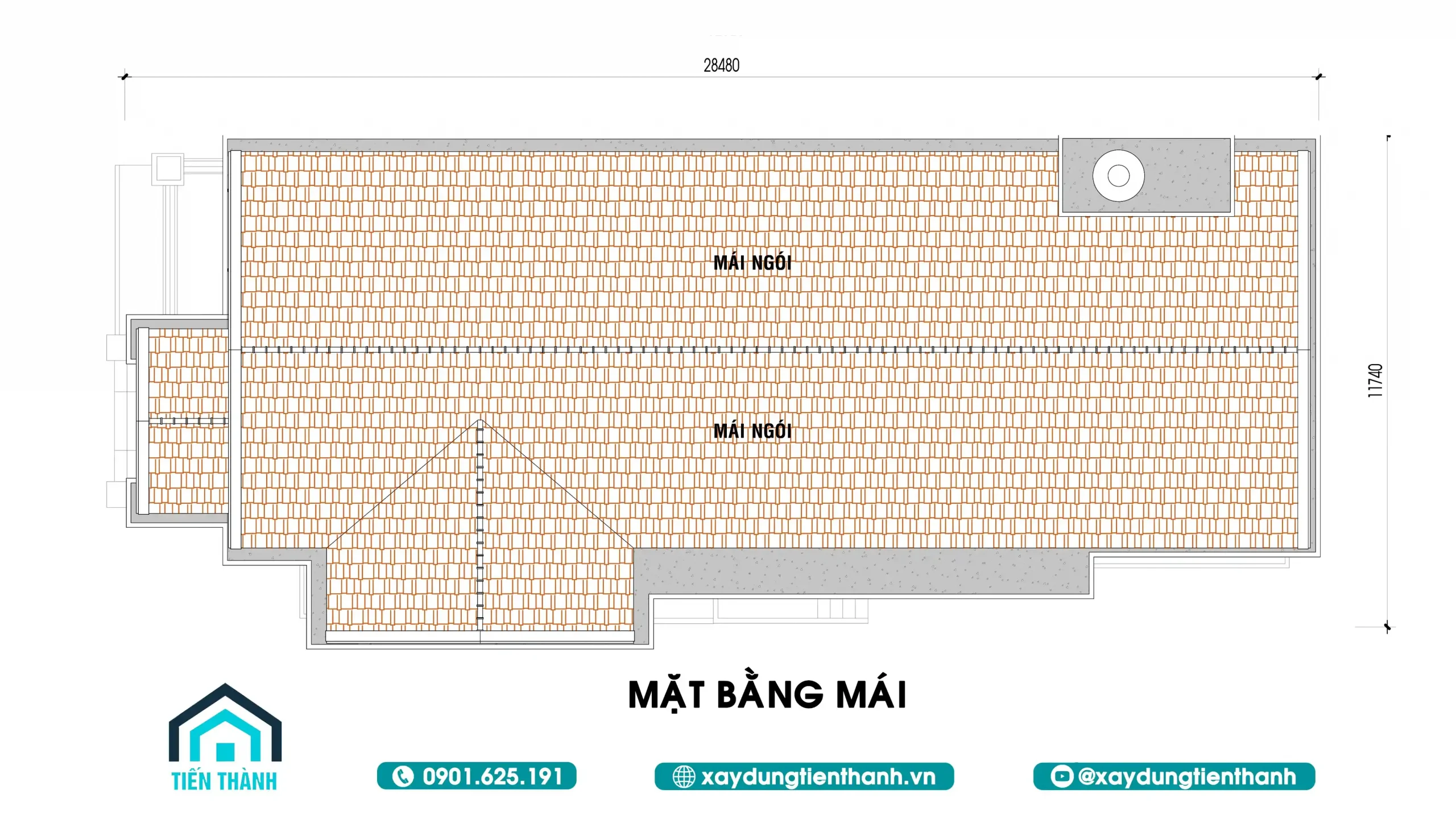 Mẫu Nhà Cấp 4 4 Phòng Ngủ 1 Phòng Thờ Đẹp, Hiện Đại Và Tối Ưu nha cap 4 4 phong ngu 1 phong tho 2 scaled - Mẫu Nhà Cấp 4 4 Phòng Ngủ 1 Phòng Thờ Đẹp, Hiện Đại Và Tối Ưu