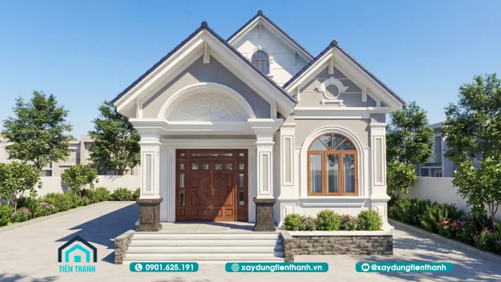 nha cap 4 mai nhat 4 phong ngu 150m2 3 711x400 - Mẫu Nhà Cấp 4 Mái Nhật 4 Phòng Ngủ 150m2 Ở Nông Thôn