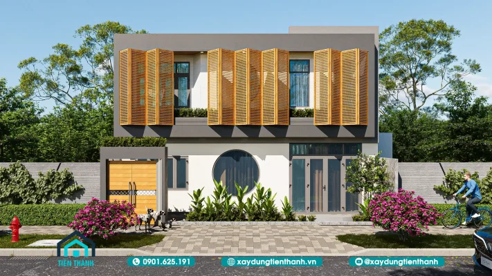 nha gac lung 7x10m 4 711x400 - Mẫu Thiết Kế Nhà Gác Lửng 7x10m Hiện Đại: Tối Ưu Không Gian