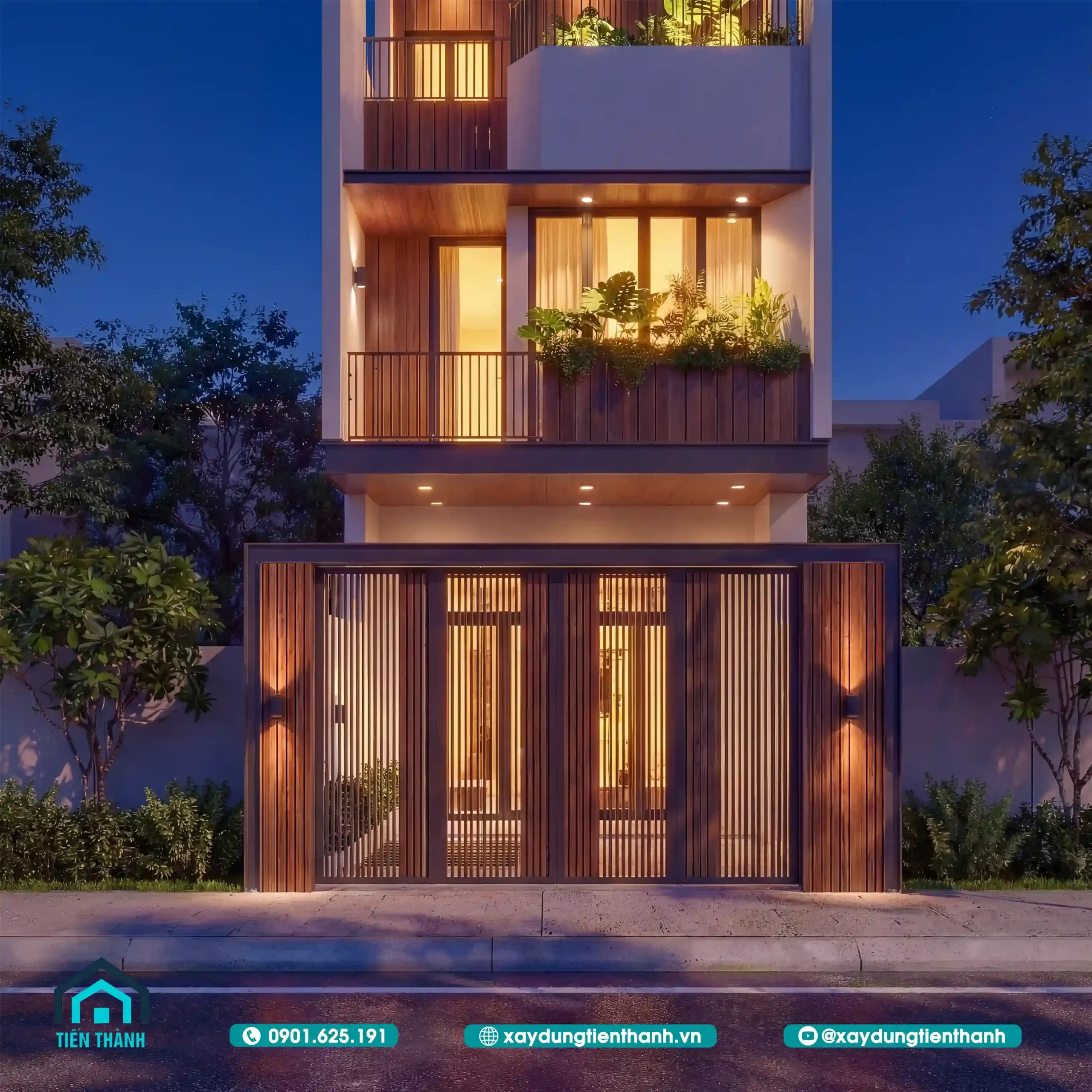 Bản vẽ nhà ống 3 tầng 5x20m: Giải pháp kiến trúc hiện đại ban ve nha ong 3 tang 5x20m 10 scaled - Bản vẽ nhà ống 3 tầng 5x20m: Giải pháp kiến trúc hiện đại