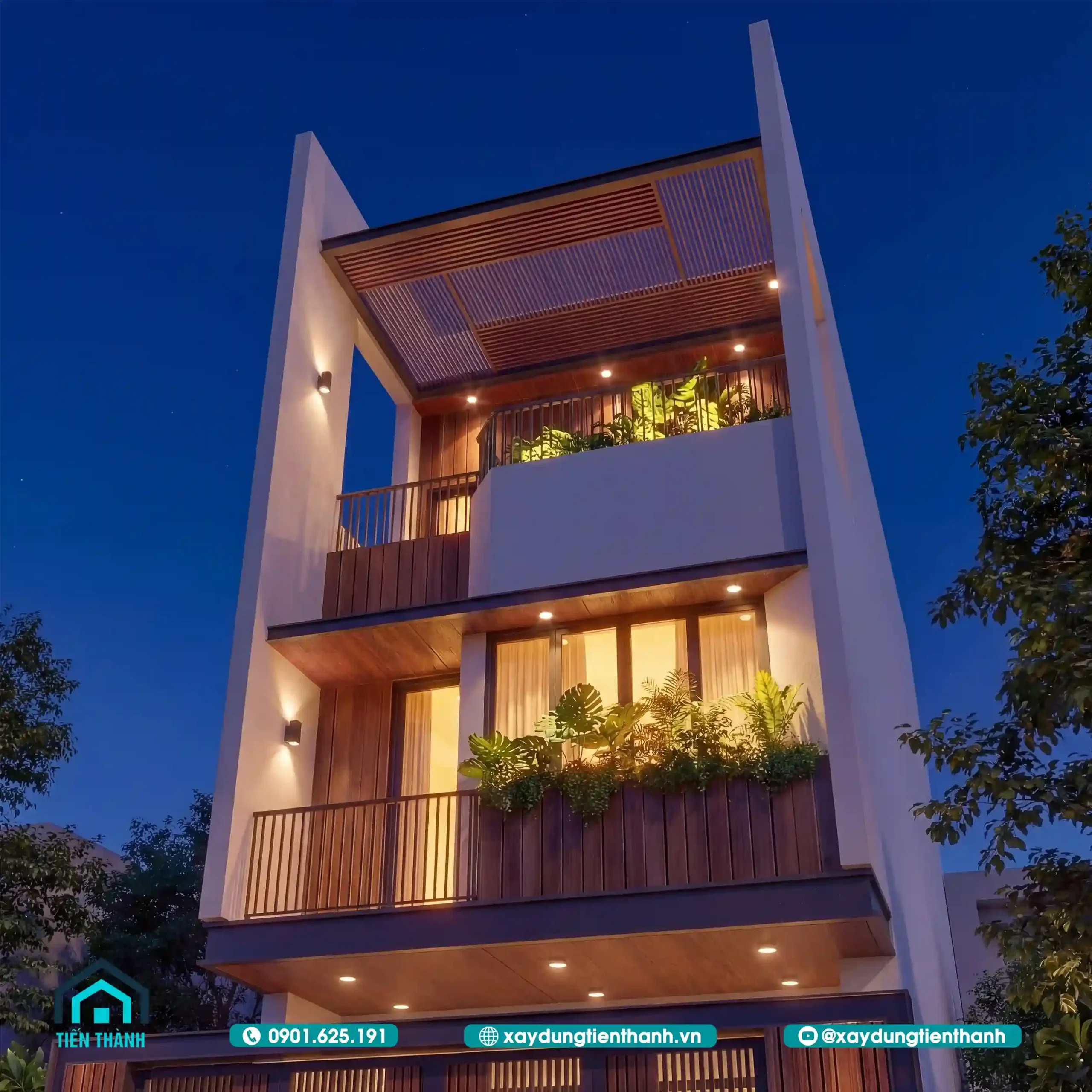 Bản vẽ nhà ống 3 tầng 5x20m: Giải pháp kiến trúc hiện đại ban ve nha ong 3 tang 5x20m 11 scaled - Bản vẽ nhà ống 3 tầng 5x20m: Giải pháp kiến trúc hiện đại