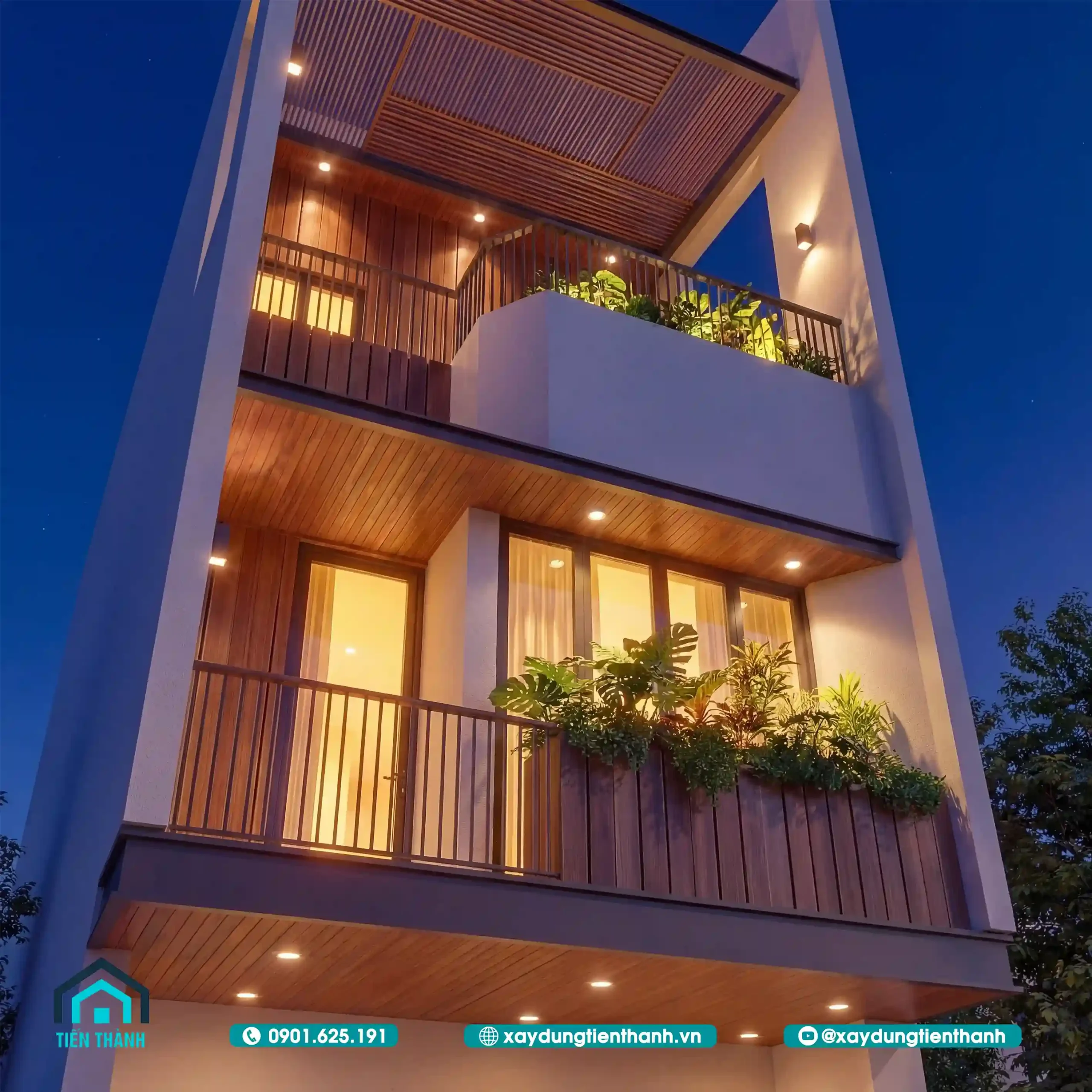 Bản vẽ nhà ống 3 tầng 5x20m: Giải pháp kiến trúc hiện đại ban ve nha ong 3 tang 5x20m 12 scaled - Bản vẽ nhà ống 3 tầng 5x20m: Giải pháp kiến trúc hiện đại