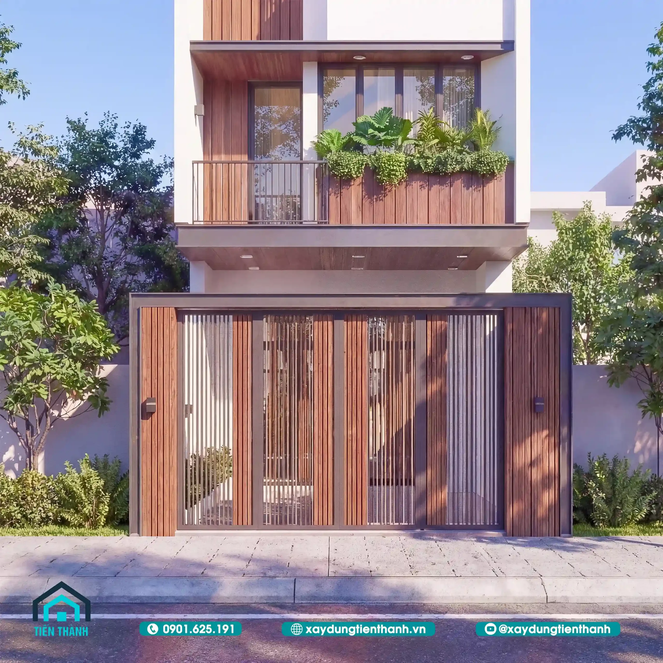 Bản vẽ nhà ống 3 tầng 5x20m: Giải pháp kiến trúc hiện đại ban ve nha ong 3 tang 5x20m 5 scaled - Bản vẽ nhà ống 3 tầng 5x20m: Giải pháp kiến trúc hiện đại