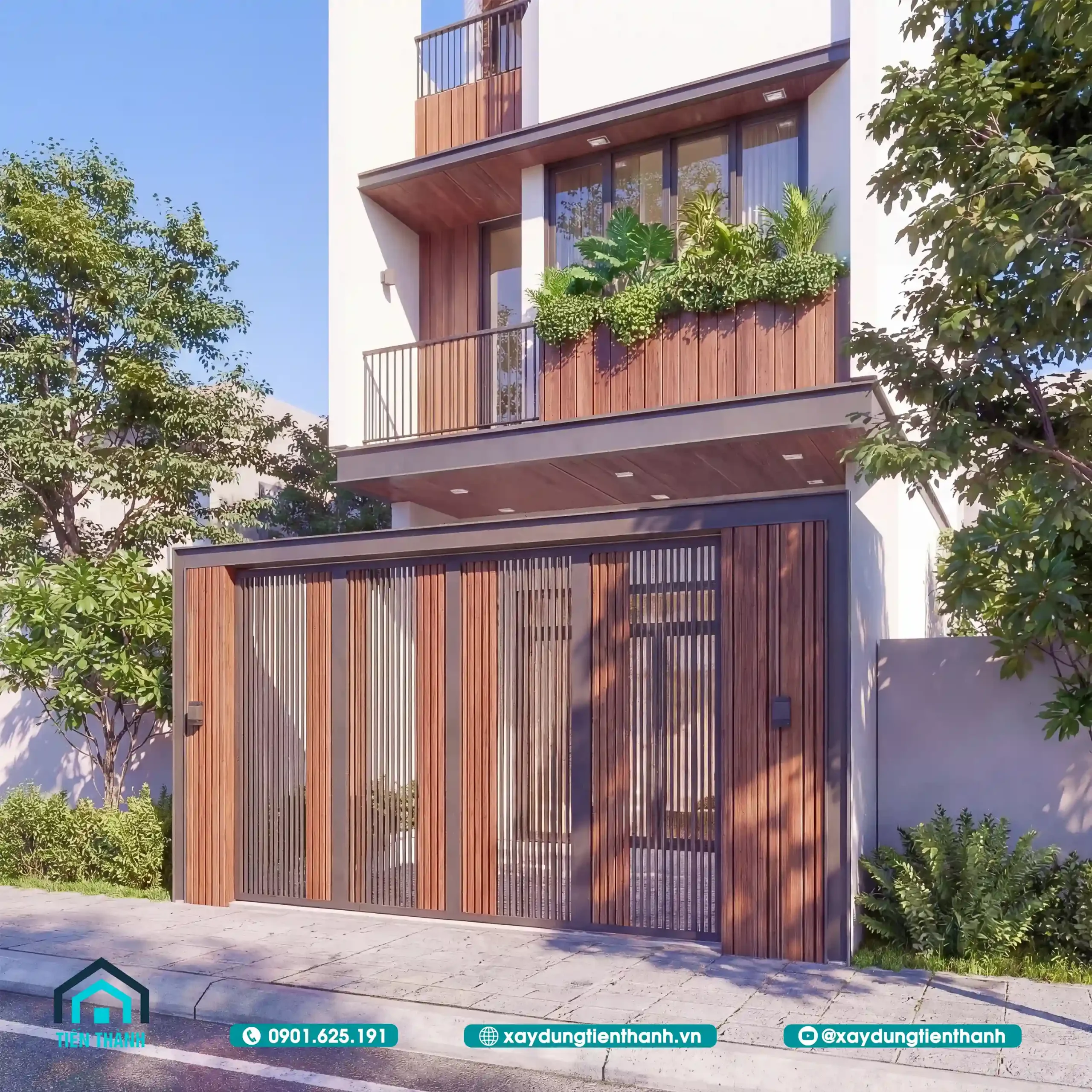 Bản vẽ nhà ống 3 tầng 5x20m: Giải pháp kiến trúc hiện đại ban ve nha ong 3 tang 5x20m 6 scaled - Bản vẽ nhà ống 3 tầng 5x20m: Giải pháp kiến trúc hiện đại