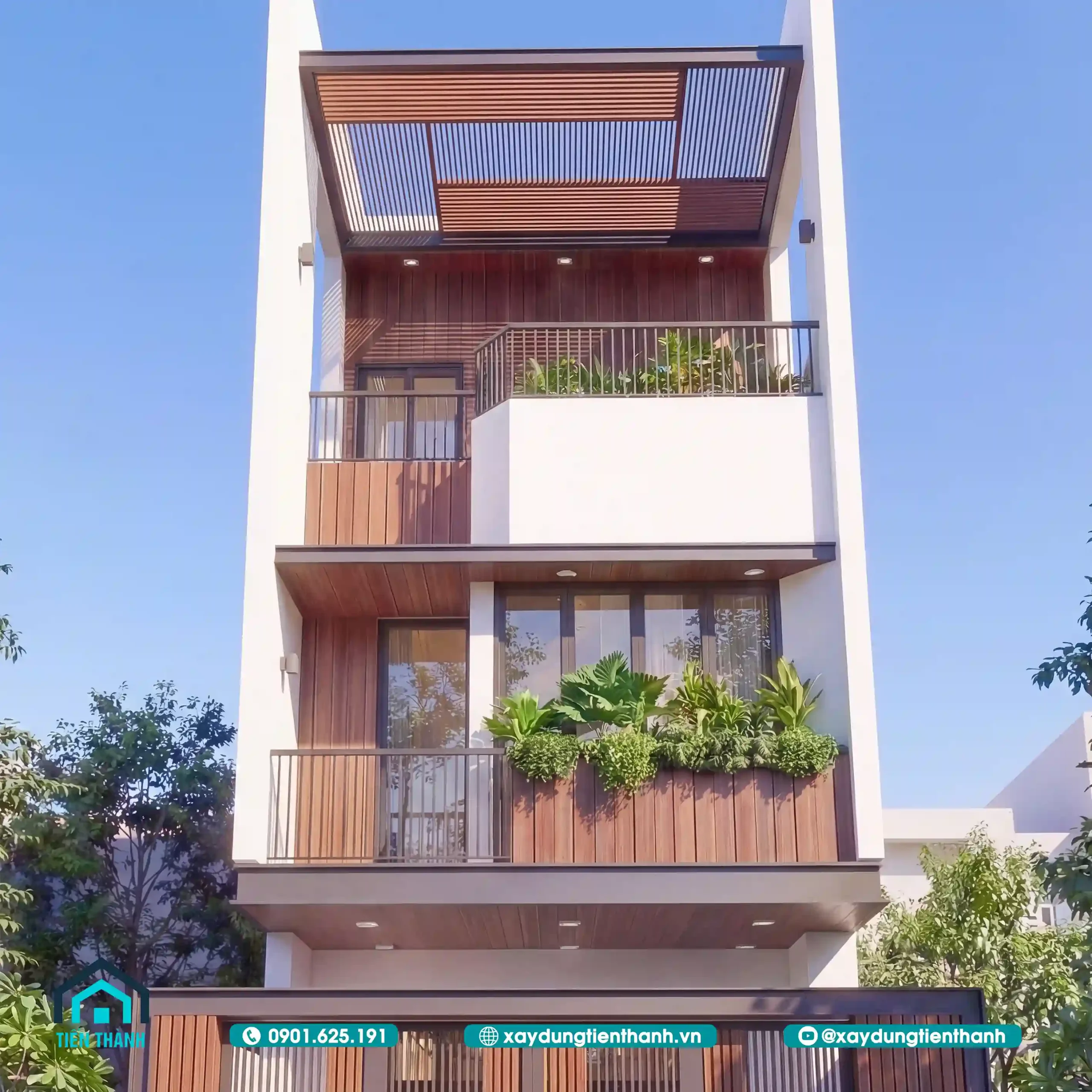 Bản vẽ nhà ống 3 tầng 5x20m: Giải pháp kiến trúc hiện đại ban ve nha ong 3 tang 5x20m 8 scaled - Bản vẽ nhà ống 3 tầng 5x20m: Giải pháp kiến trúc hiện đại