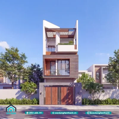 mat bang nha pho 5x20 3 tang 4 400x400 - Mặt Bằng Nhà Phố 5x20 3 Tầng Hiện Đại với thiết kế đẹp