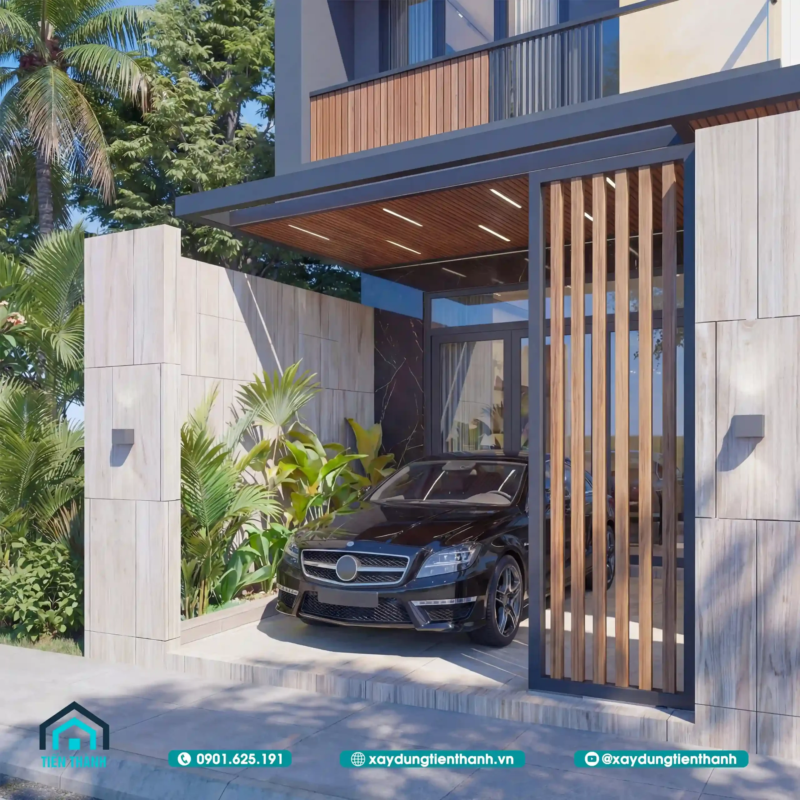 Khám Phá Mẫu Mặt Tiền Nhà 3 Tầng Đẹp Hiện Đại Đẳng Cấp mat tien nha 3 tang dep 8 scaled - Khám Phá Mẫu Mặt Tiền Nhà 3 Tầng Đẹp Hiện Đại Đẳng Cấp