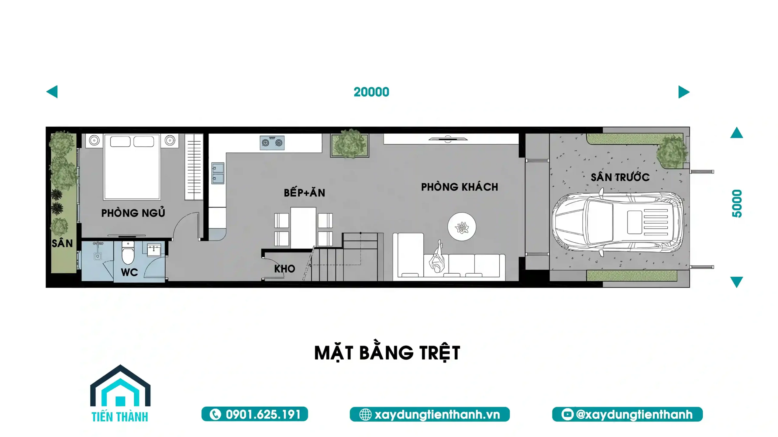 Mặt Tiền Nhà Ống 5m 3 Tầng: Giải Pháp Kiến Trúc Đẳng Cấp mat tien nha ong 5m 3 tang 1 scaled - Mặt Tiền Nhà Ống 5m 3 Tầng: Giải Pháp Kiến Trúc Đẳng Cấp