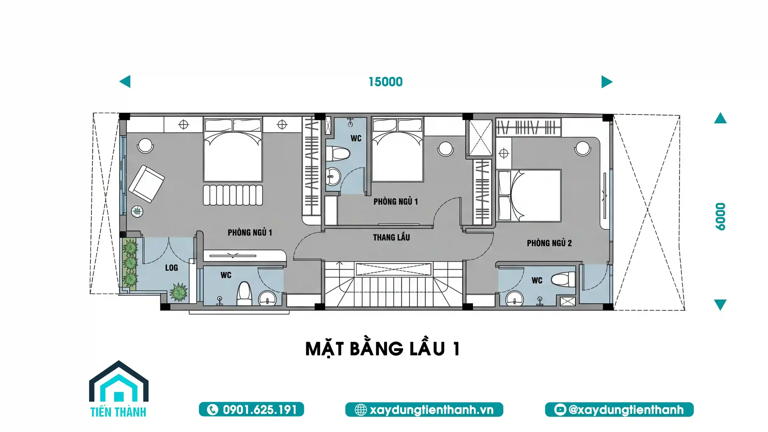 Khám Phá Mẫu Mặt Tiền Nhà Phố 6m 3 Tầng Hiện Đại mat tien nha pho 6m 3 tang 2 scaled - Khám Phá Mẫu Mặt Tiền Nhà Phố 6m 3 Tầng Hiện Đại