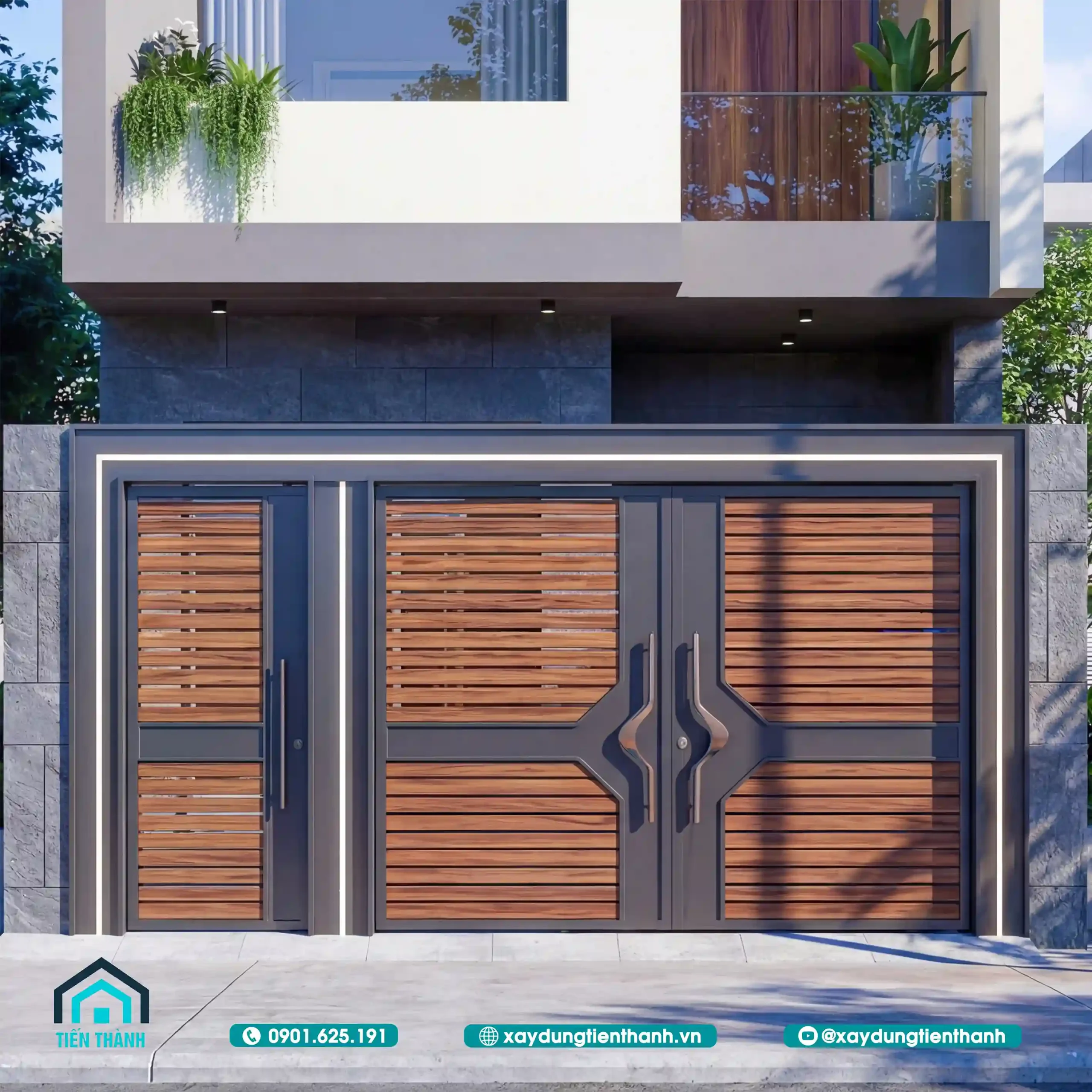 Khám Phá Mẫu Mặt Tiền Nhà Phố 6m 3 Tầng Hiện Đại mat tien nha pho 6m 3 tang 9 scaled - Khám Phá Mẫu Mặt Tiền Nhà Phố 6m 3 Tầng Hiện Đại