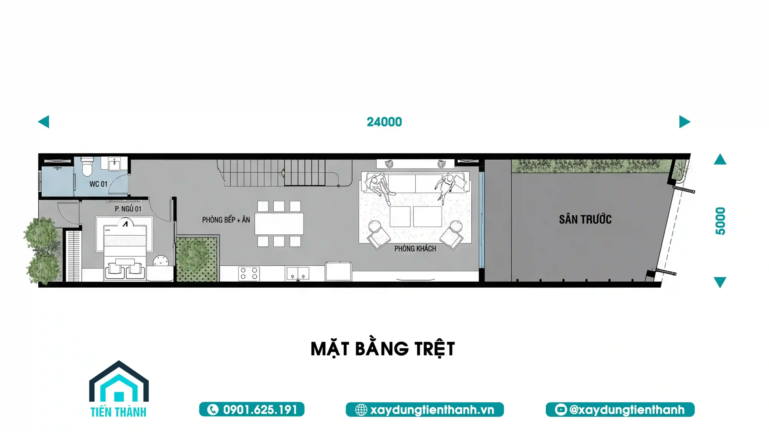 Mẫu Mặt Tiền Nhà Ống 3 Tầng Hiện Đại: Kiến Trúc Đột Phá mau mat tien nha ong 3 tang hien dai 1 scaled - Mẫu Mặt Tiền Nhà Ống 3 Tầng Hiện Đại: Kiến Trúc Đột Phá